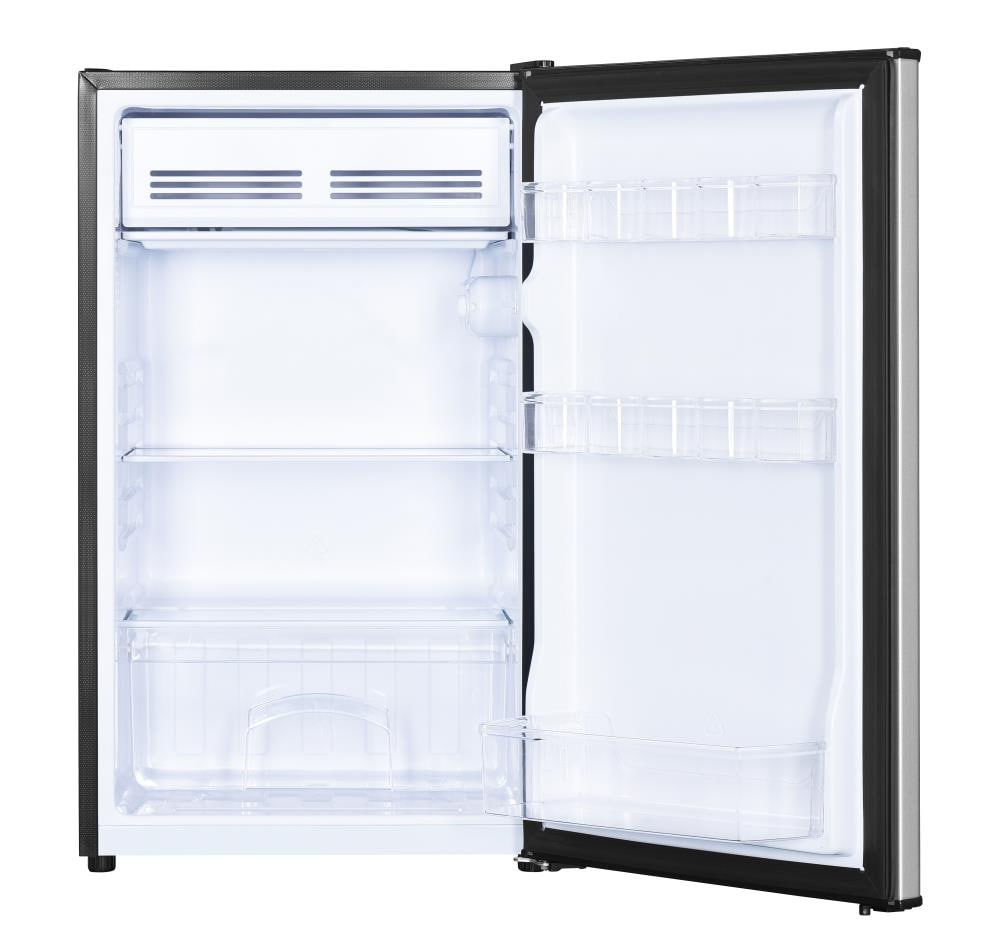 rca igloo 4.5 cubic foot fridge stainless steel