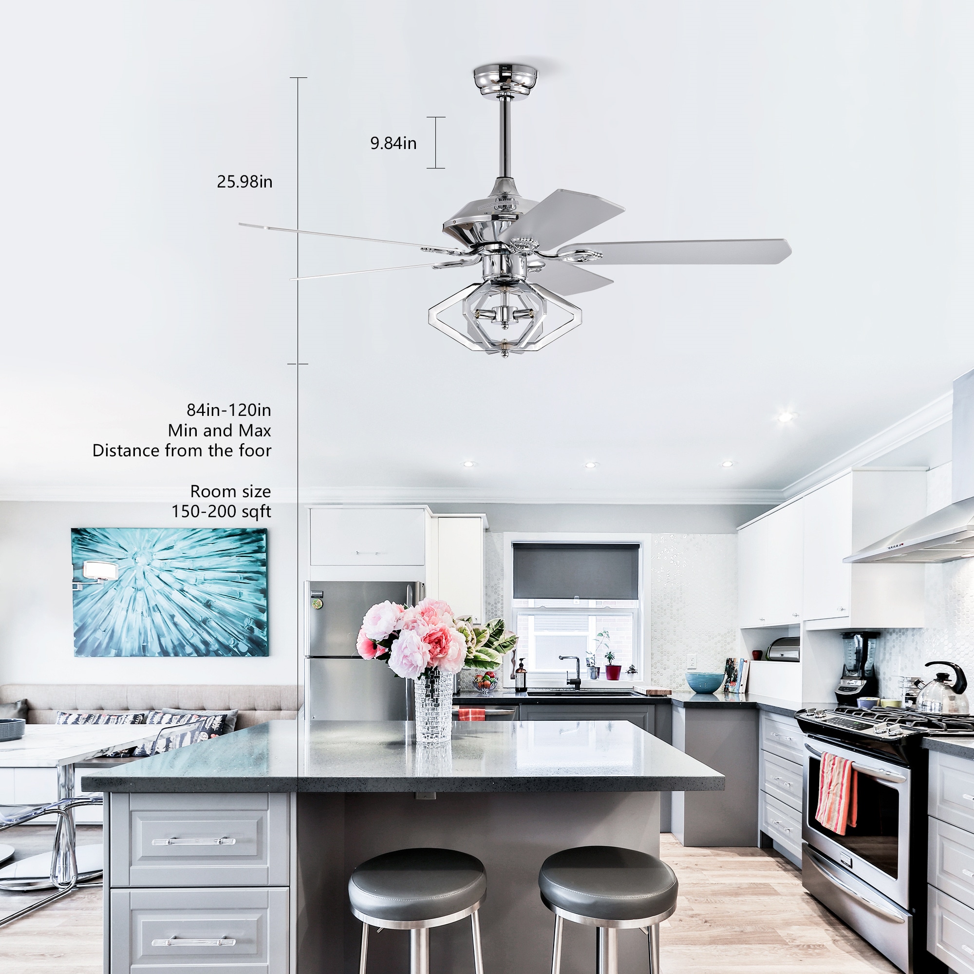 BABOOM BOM-W1592P1-OR Ceiling-Fans - View #4