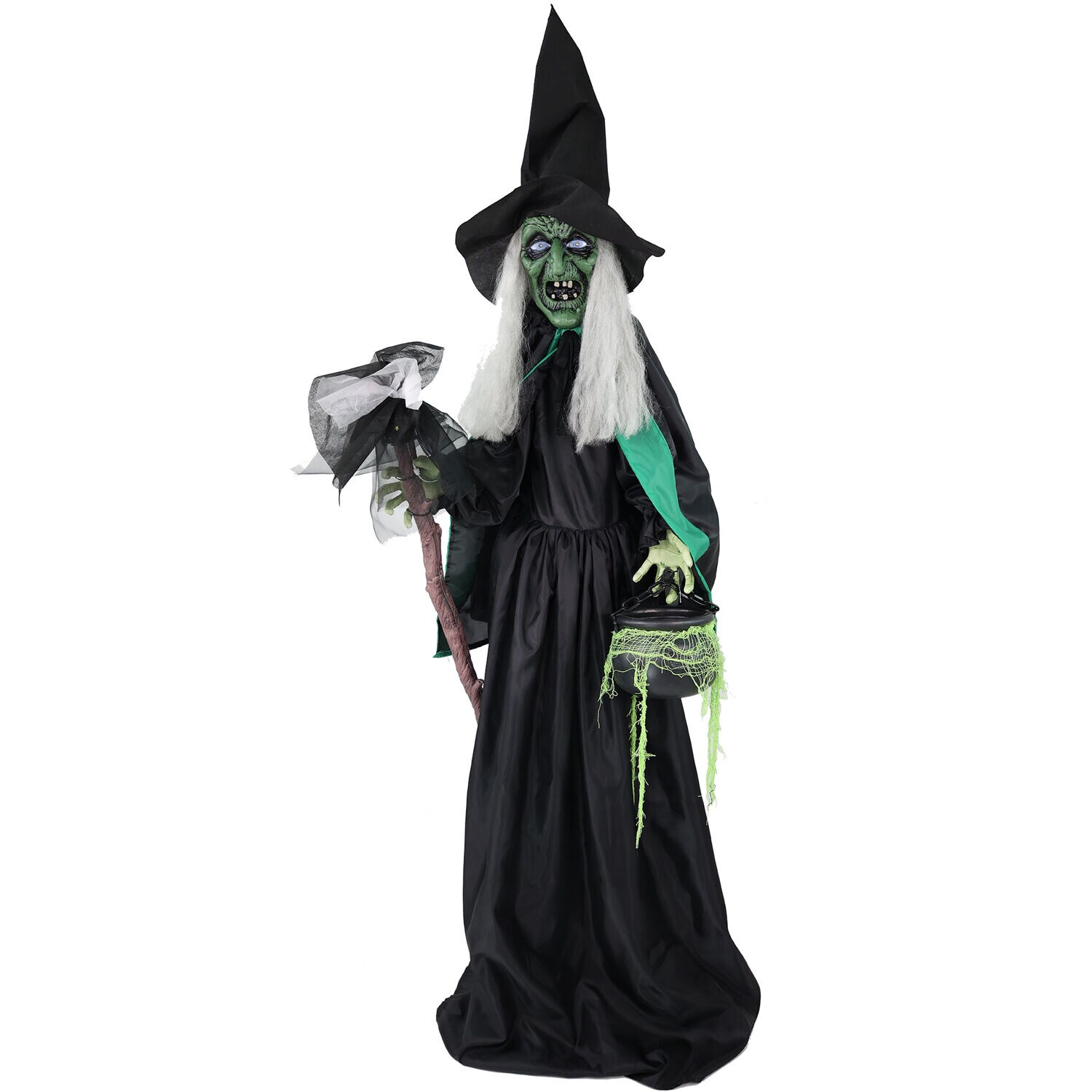 Haunted Hill Farm HHWITCH-47FLSA Halloween-Animatronics - View #12