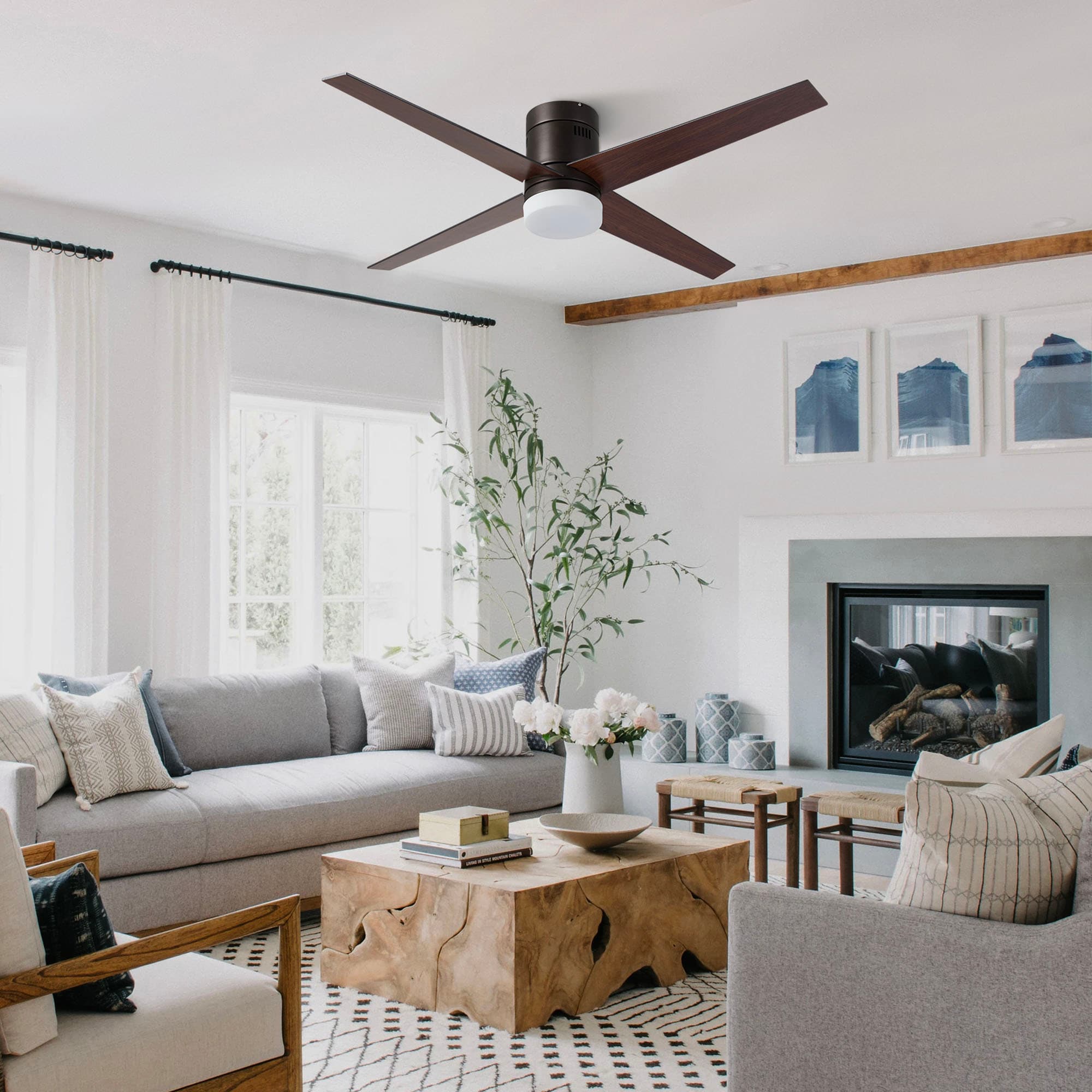 25 Black Ceiling Fan Designs That Look Cool in Any Room