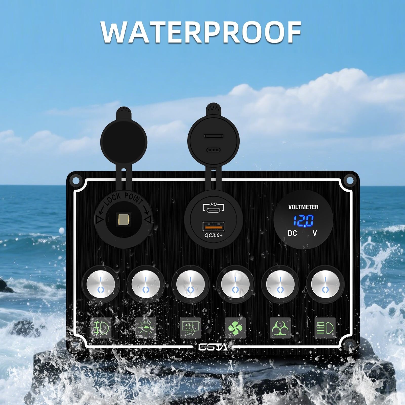 Aoibox LAB4A7XS Boat-Switches - View #6