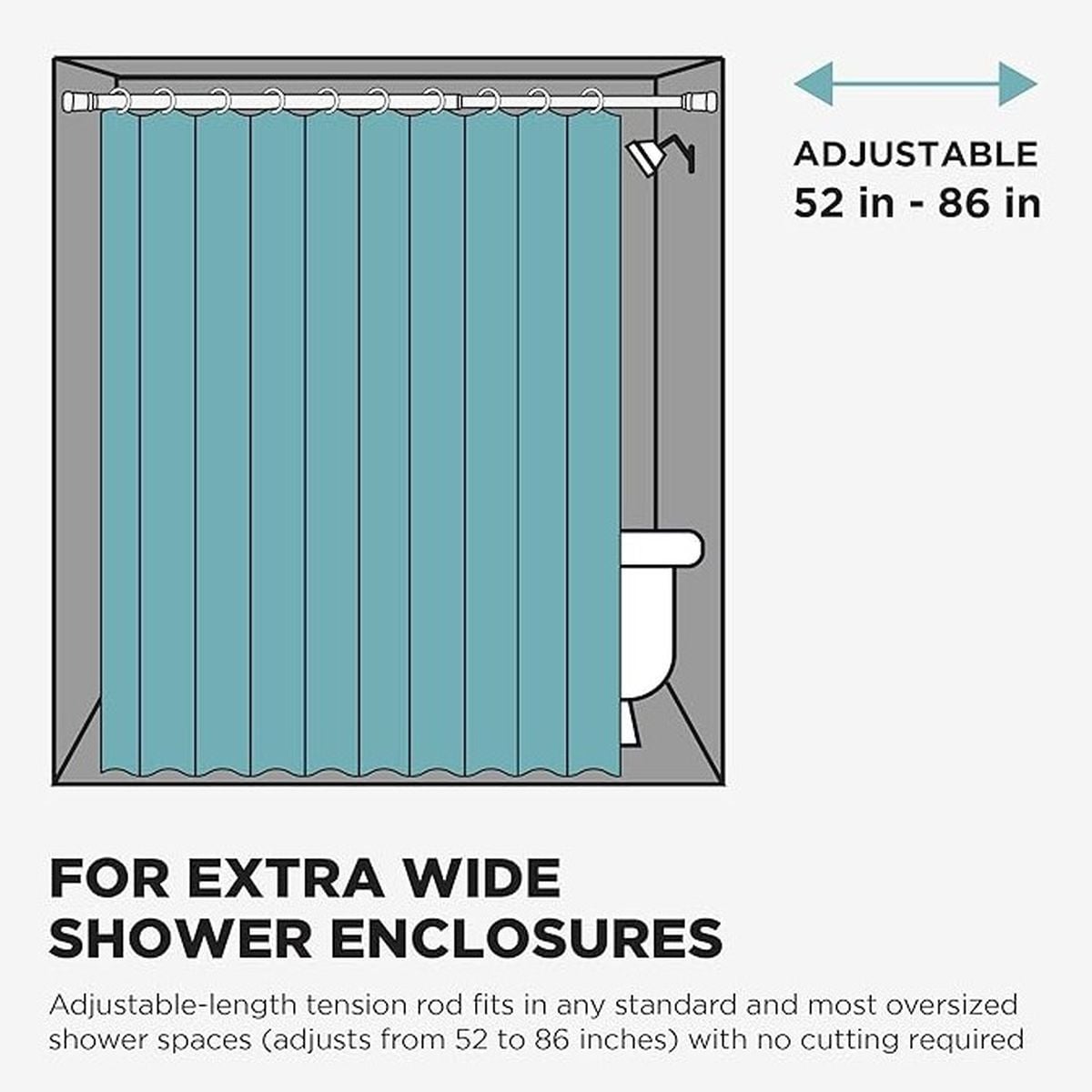 American Pride 886WW Shower-Rods - View #5