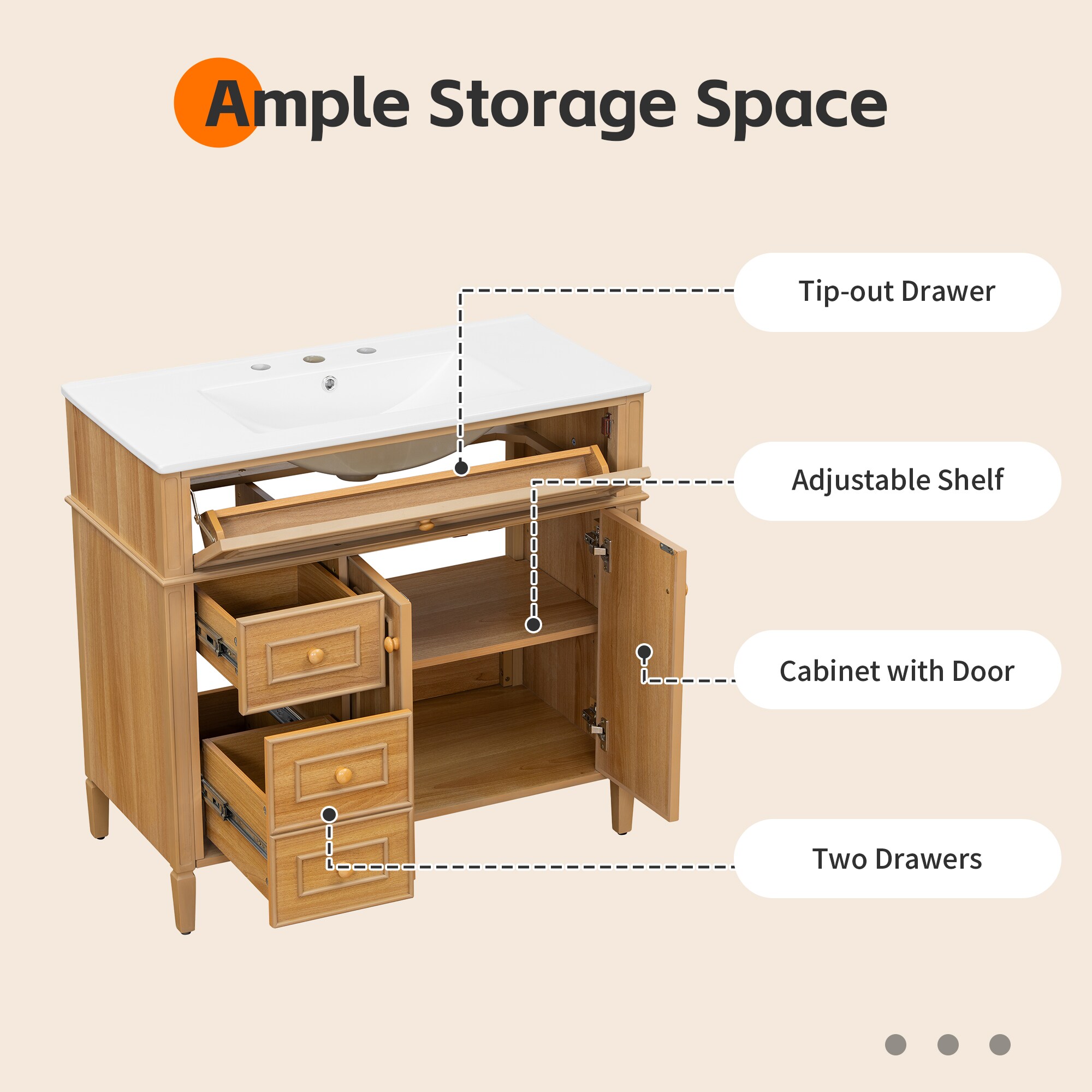 Tatayosi RY-P350825N Bath-Vanity-Combo - View #10
