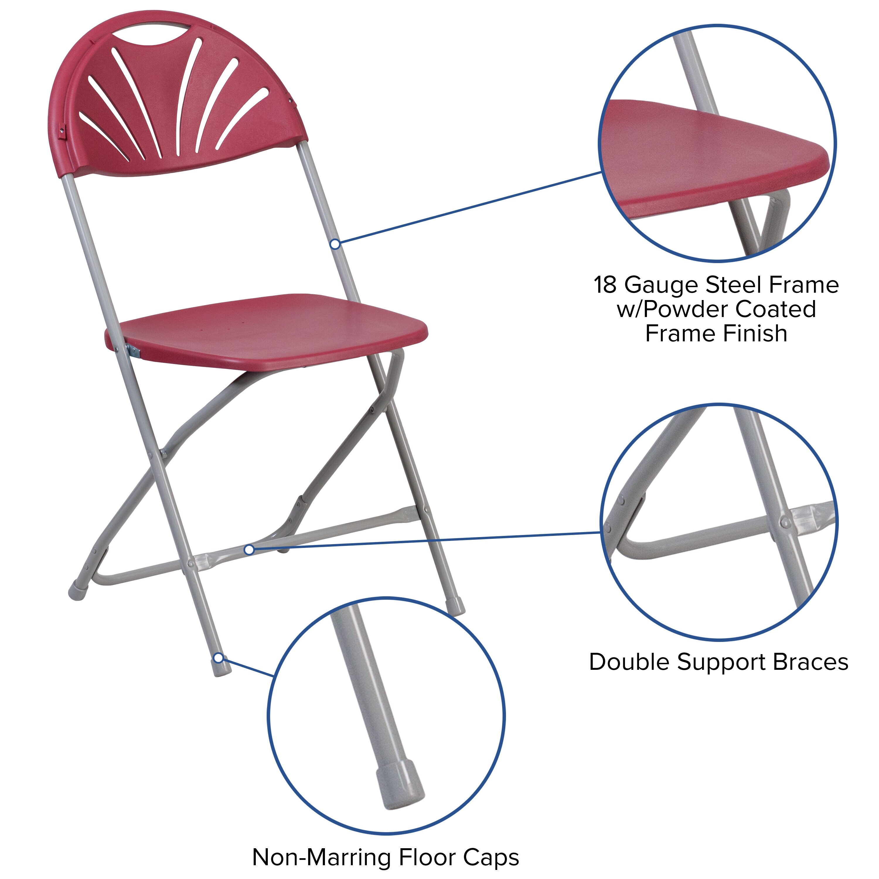 Flash Furniture 889142207481 Folding-Chairs - View #6