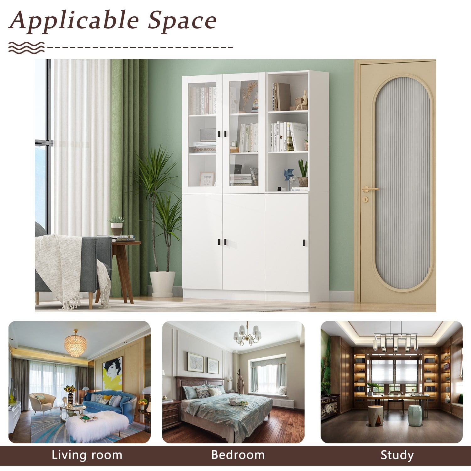 FUFU&GAGA KF210157+160 Utility-Storage-Cabinets - View #7