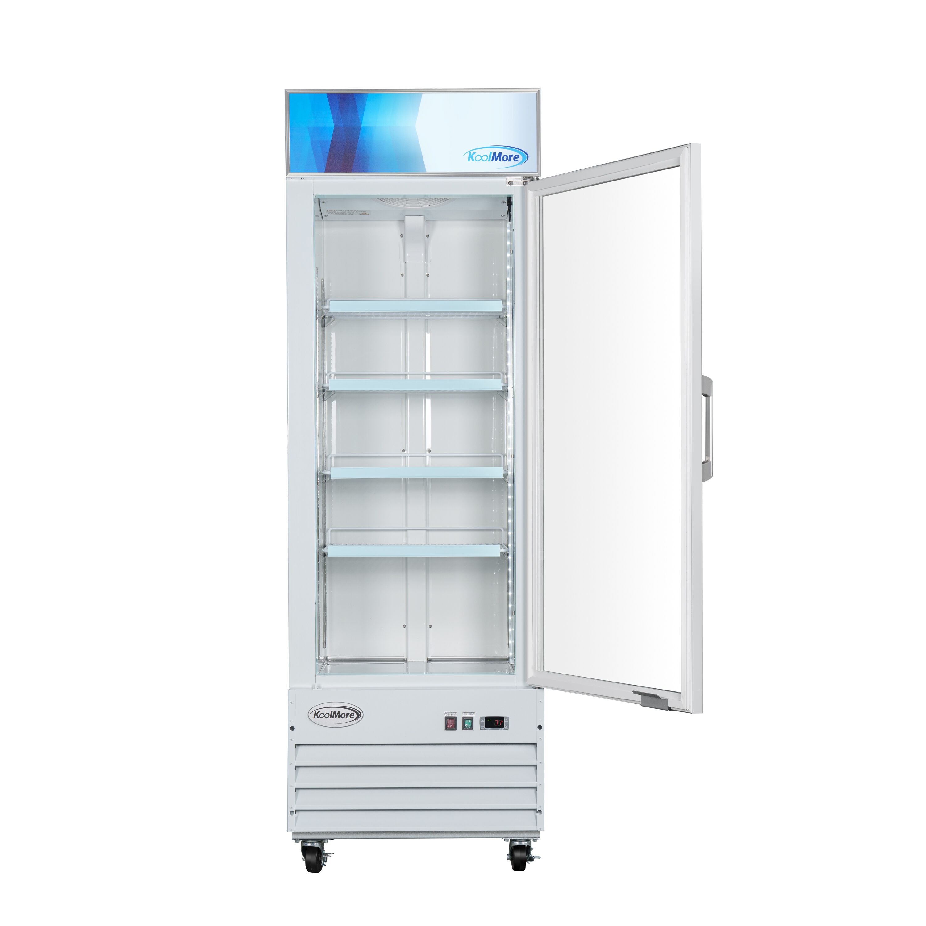 KoolMore 13-cu ft Manual Commercial Freezer (White Steel) in the Commercial  Freezers department at