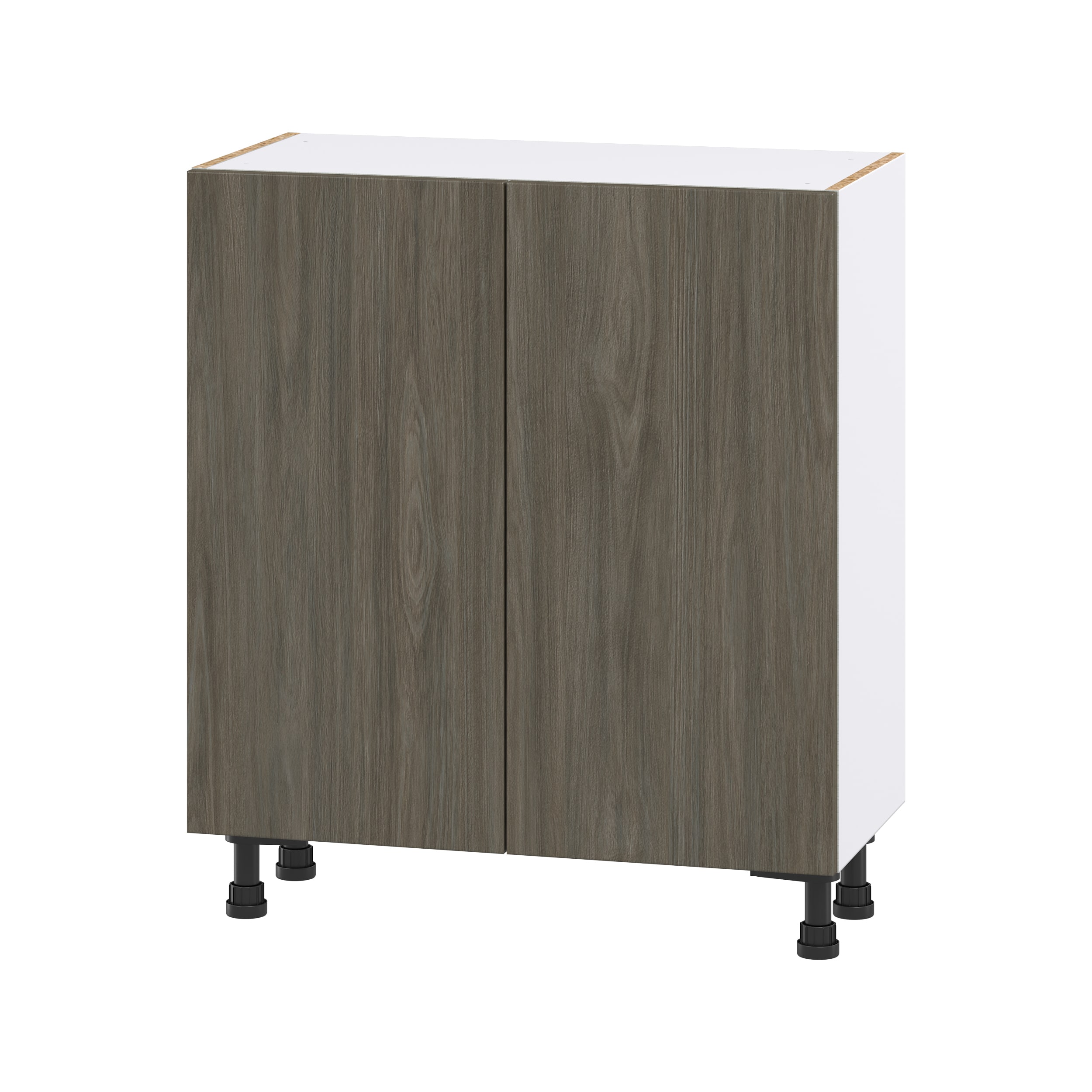 Hugo&Borg Savane 27-in W x 34.5-in H x 14-in D Textmel Base Fully Assembled Cabinet (Flat Panel Slab Door Style)