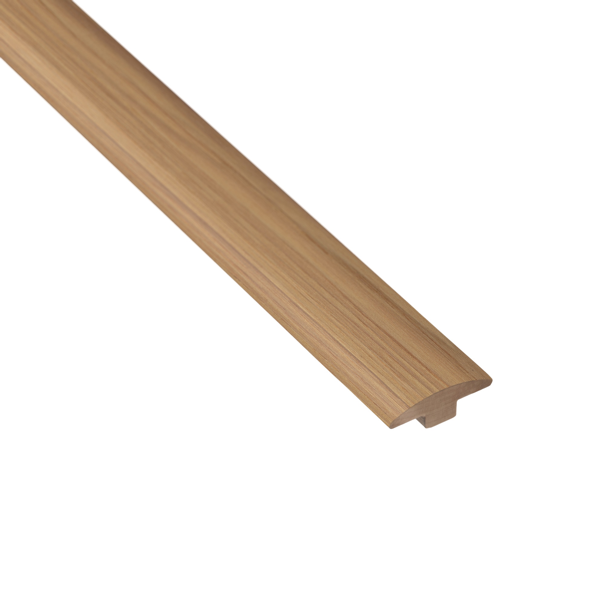 Shaw Feather Hickory 3/4-in T x 2-in W x 78-in L Prefinished Hickory Wood T-moulding Floor Moulding Trim