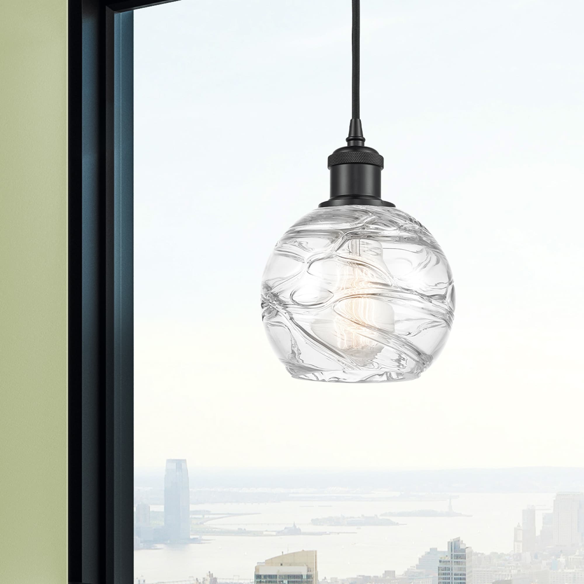 Innovations Lighting 516-1P-BK-G1213-6 Pendant-Lights - View #2