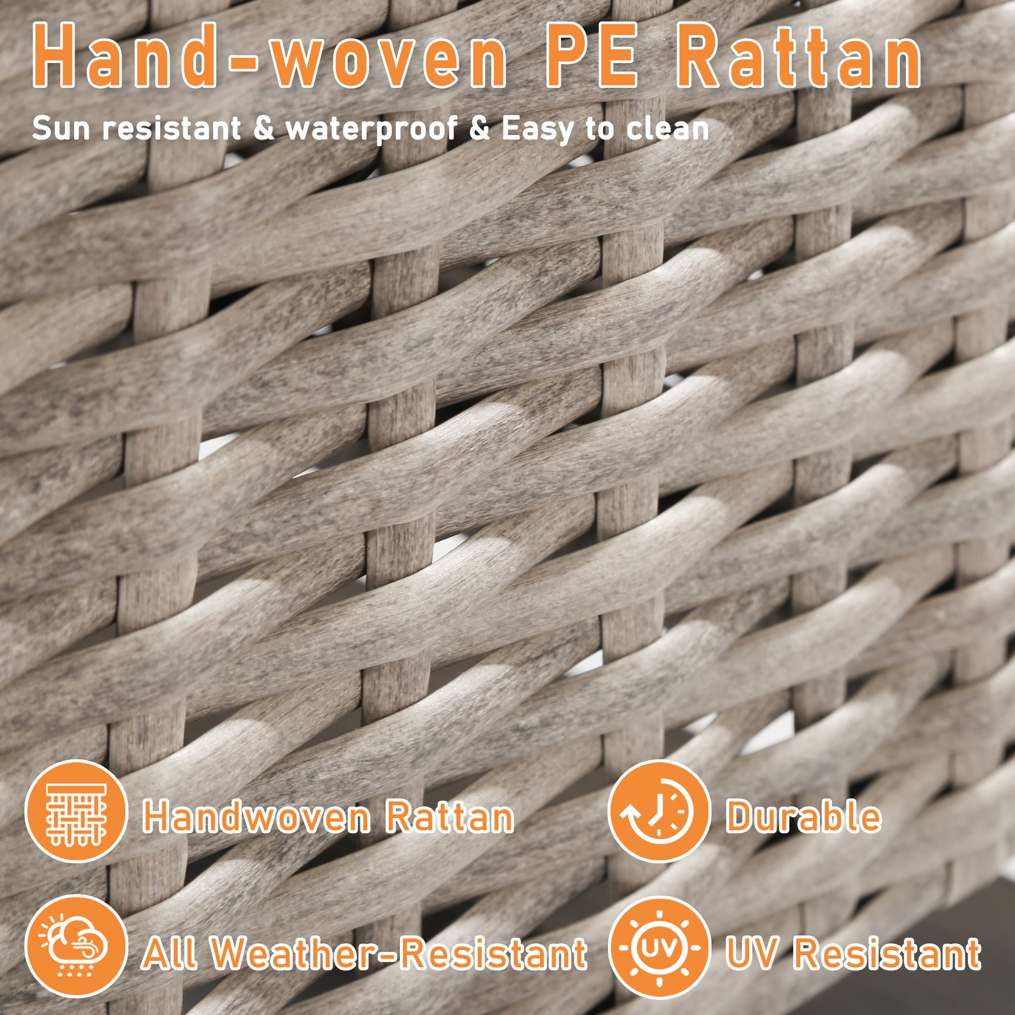 Gardenbee HGL-M28A-BGE Patio-Chairs - View #5