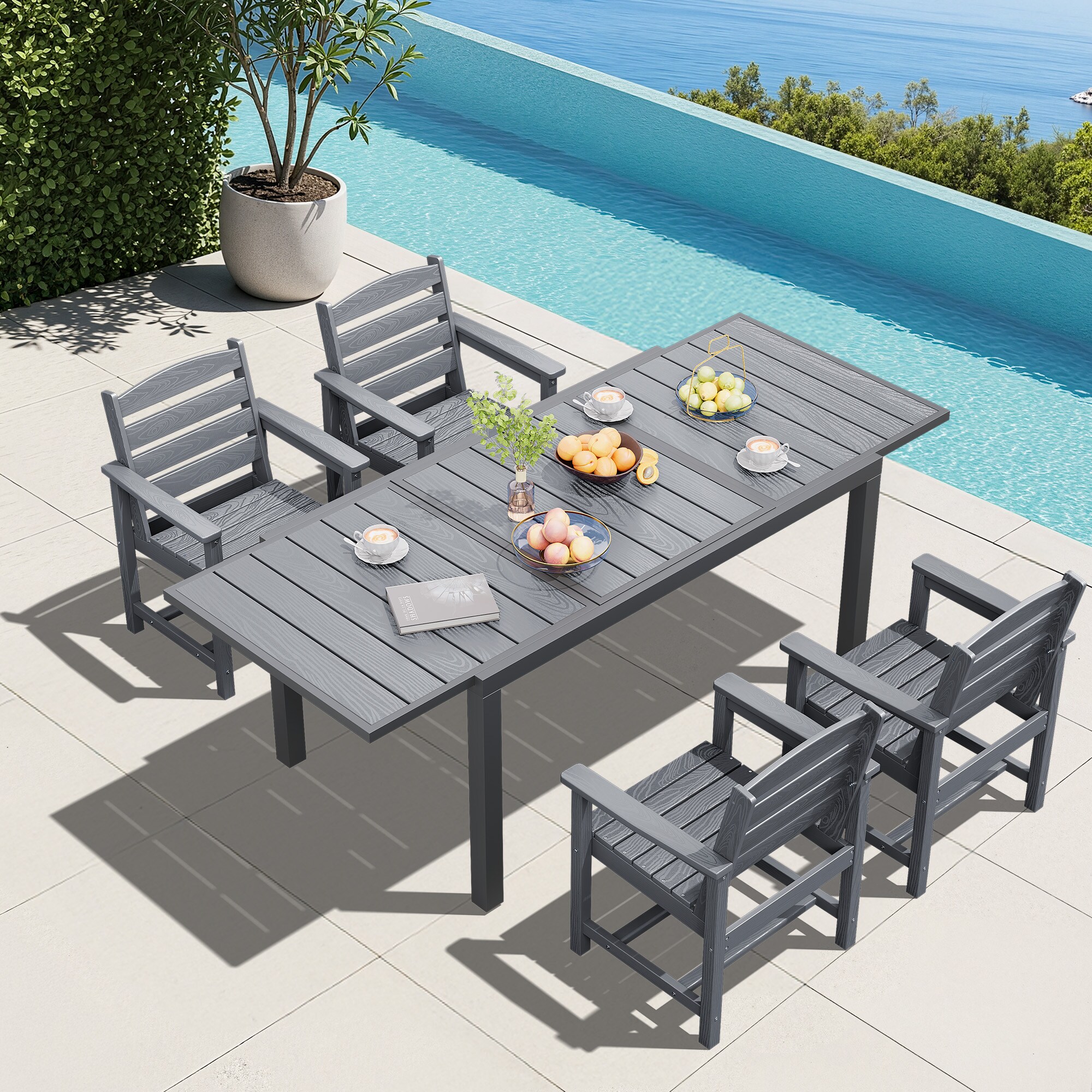 JEAREY PEEXCZ-05-GY Patio-Dining-Sets - View #2