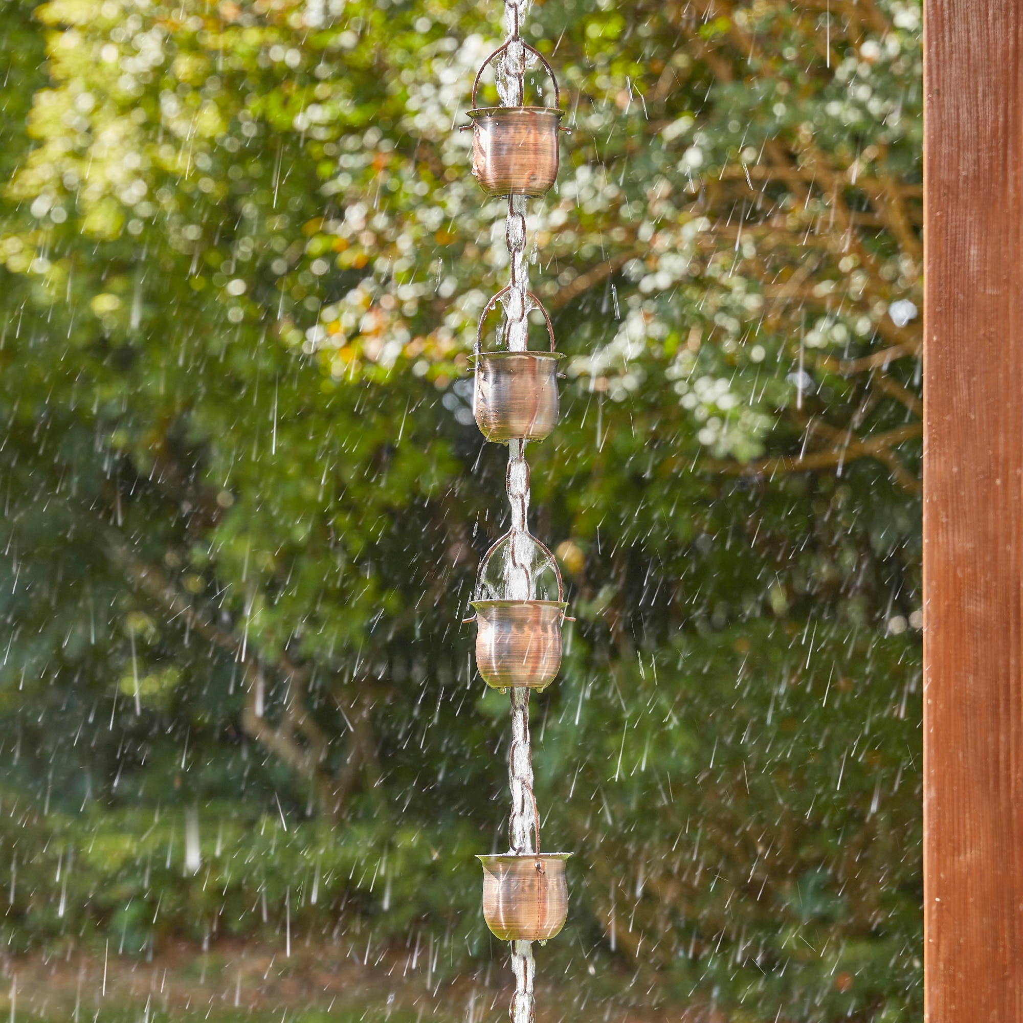 Glitzhome 2037800005 Rain-Chains - View #4