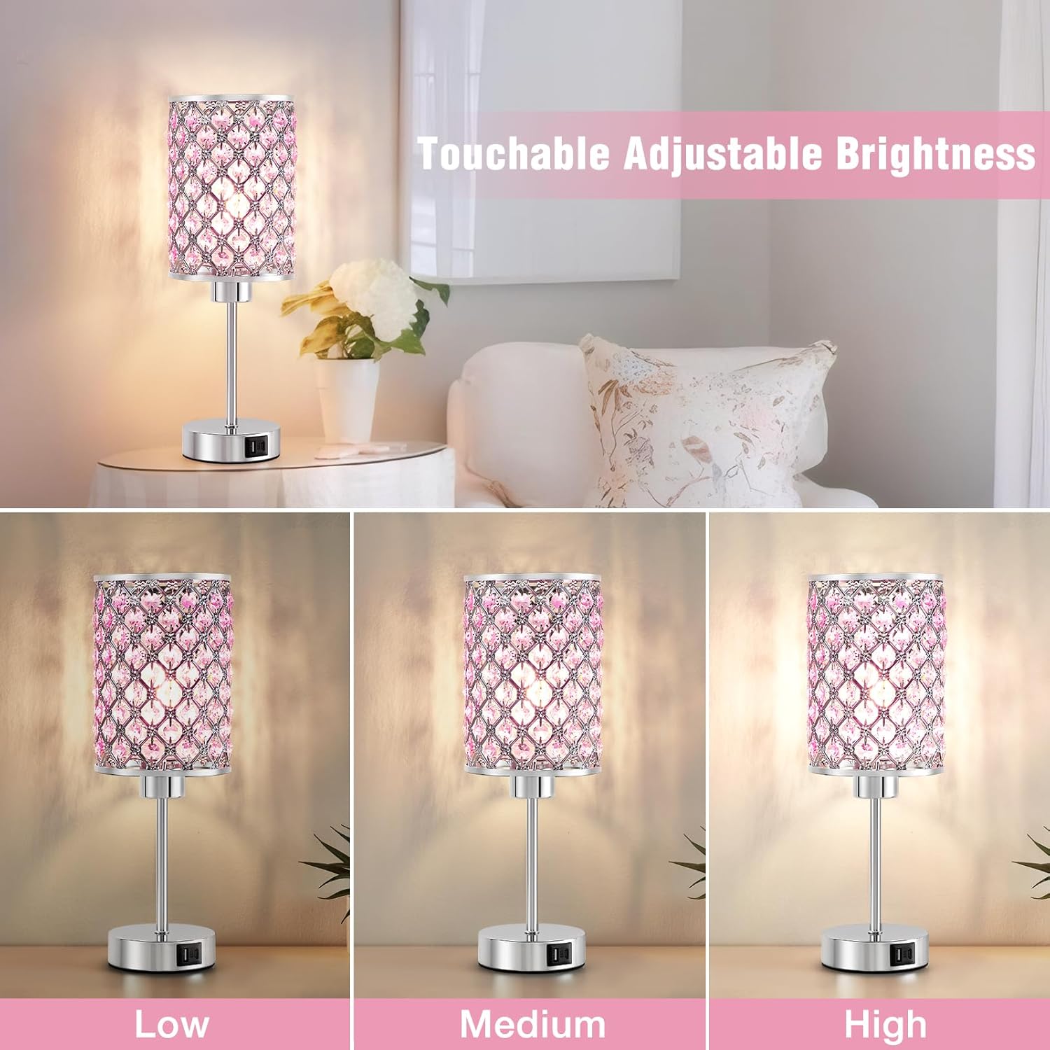 NatySwan W-1TL-2045D Table-Lamps - View #3
