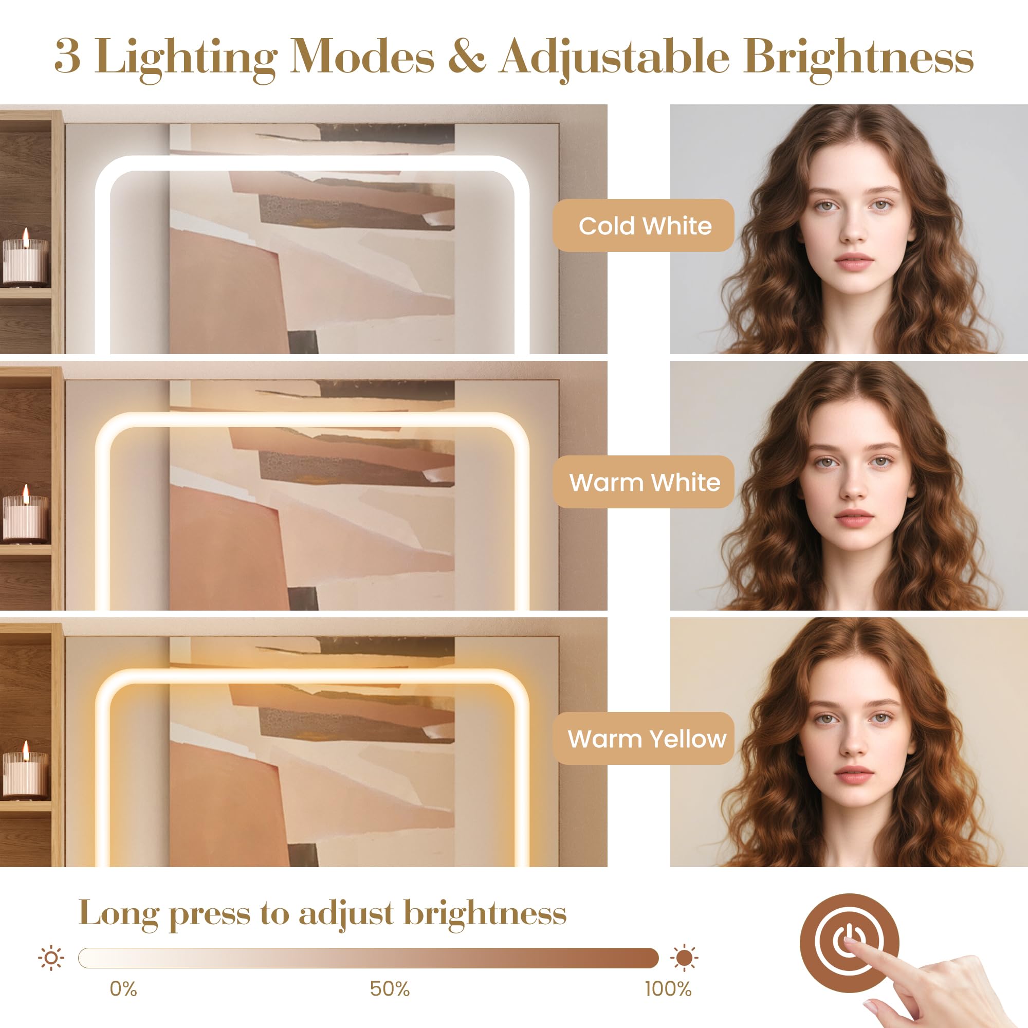 GarveeLife LSLX0401SZT002 Bedroom-Vanities - View #3