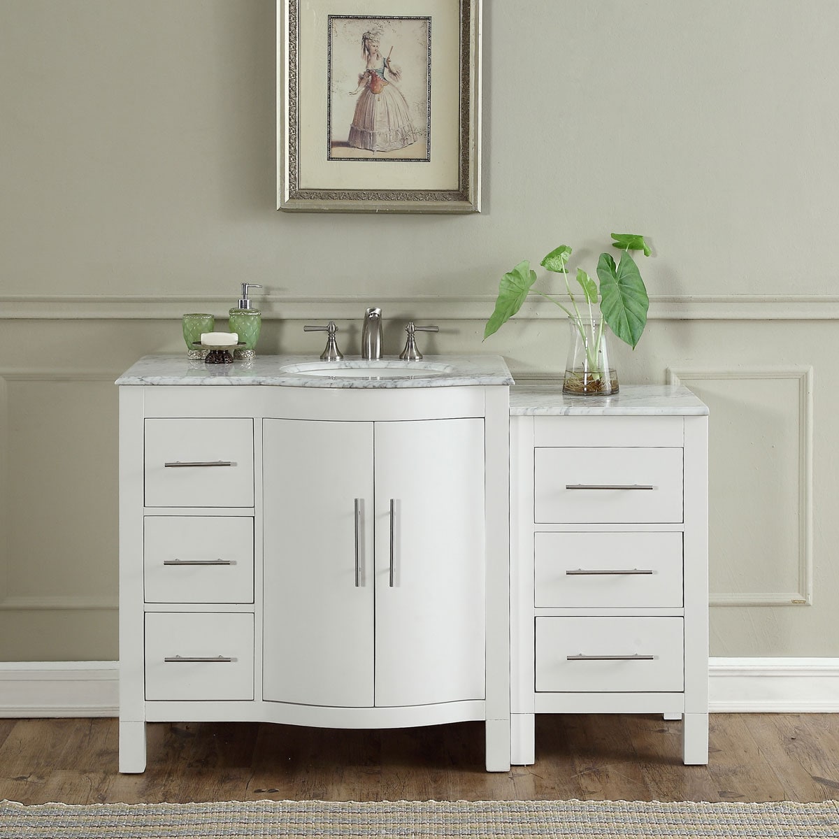 Silkroad Exclusive V0290WW54R Bath-Vanity-Combo - View #2