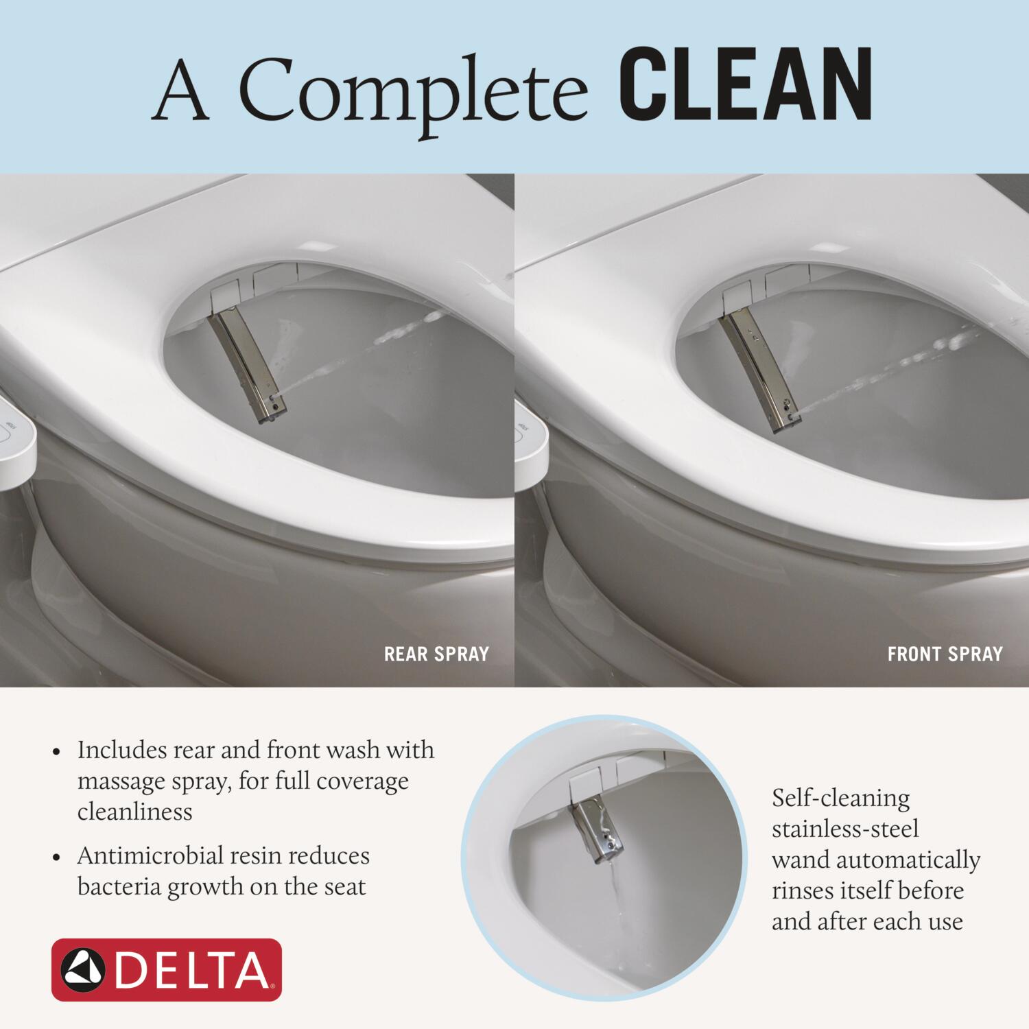 Delta 893005E-WH Bidet-Toilet-Seats - View #2