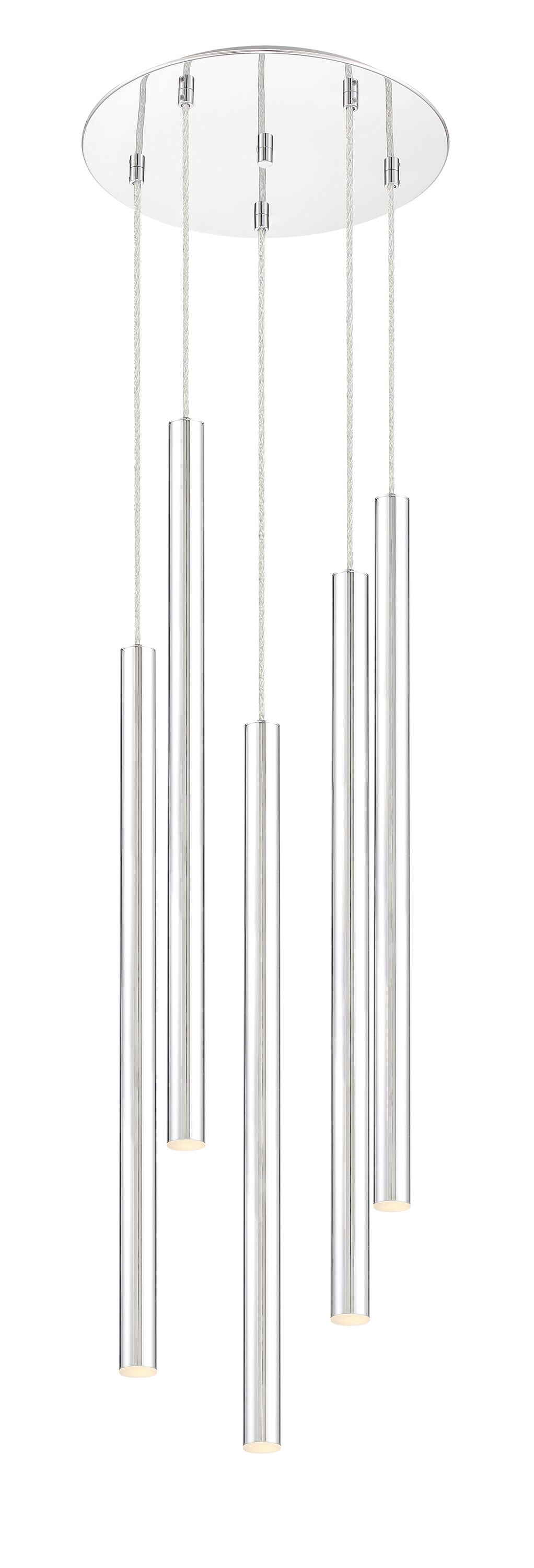 Z-Lite 917MP24-CH-LED-5RCH Pool-Table-Lighting - View #2