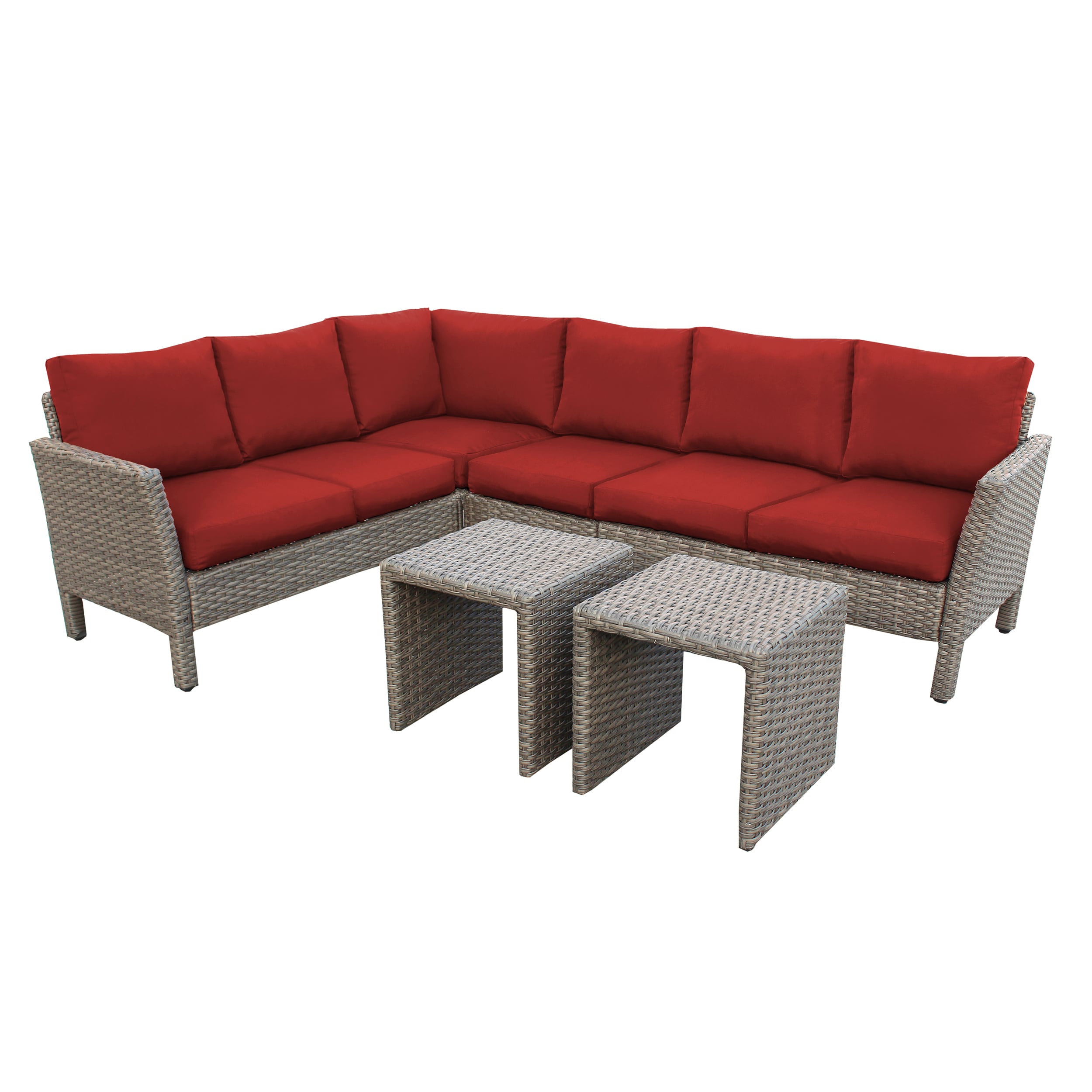 Leisure Made 768943-RED Patio-Conversation-Sets - View #4