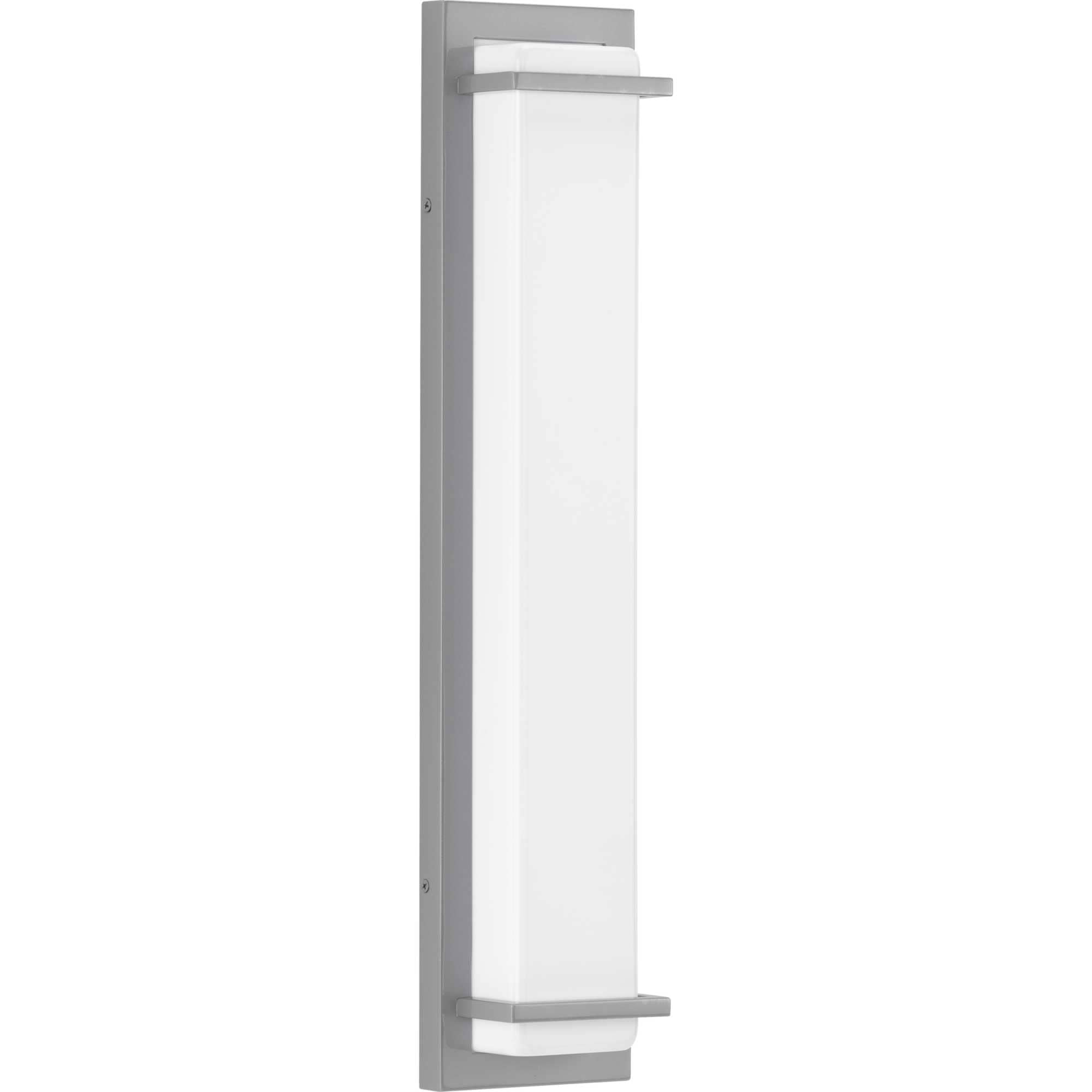 Progress Lighting P560211-082-30 Z-1080 LED 23.5-in H Gray Hardwired Integrated LED Outdoor Wall Light