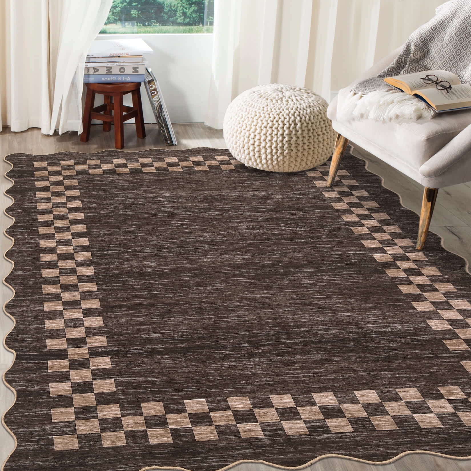 Qeetex SUNNY-PHK-343RDK8F rugs - View #3
