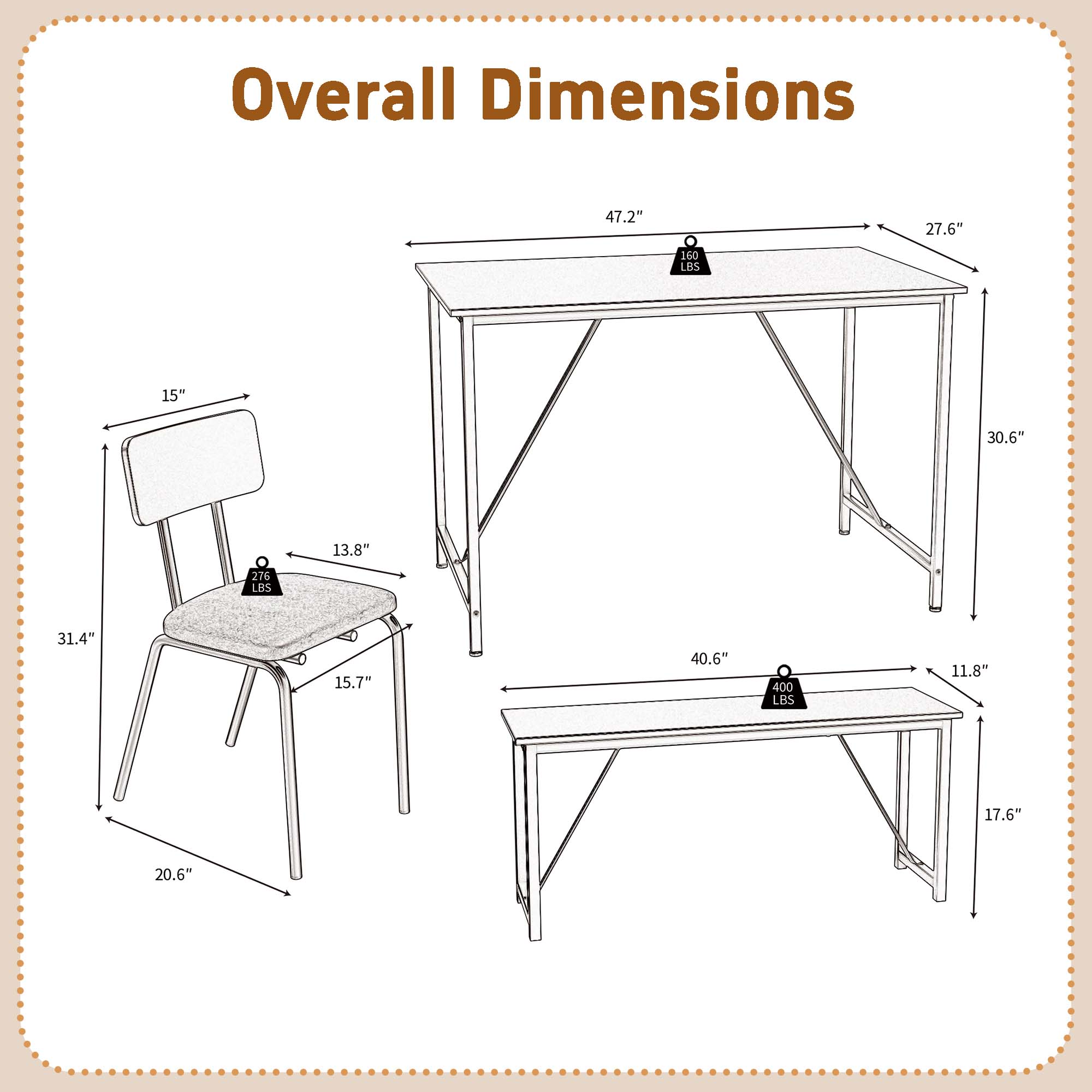 Sunrinx MG66-15-SN Dining-Sets - View #7