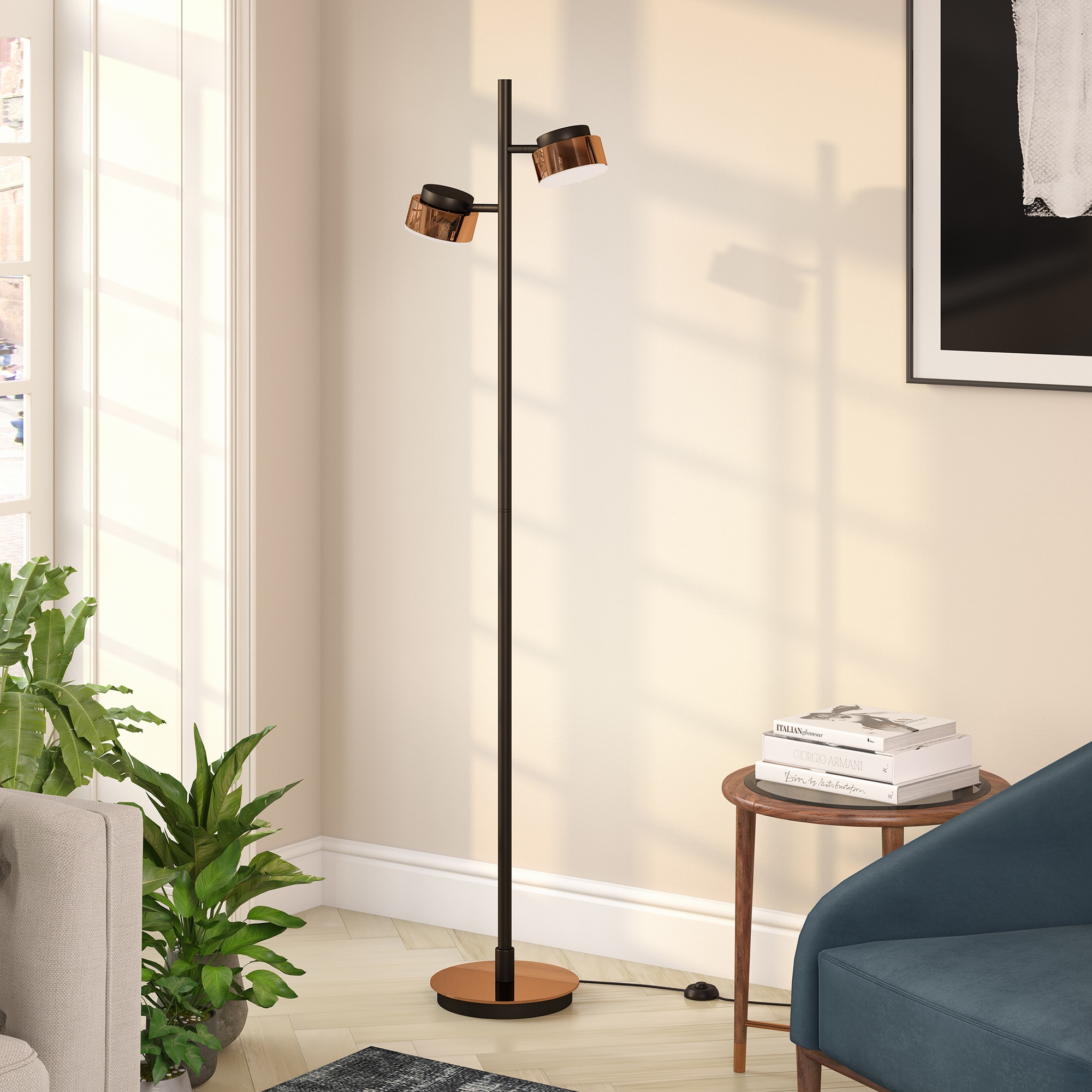 home box floor lamp