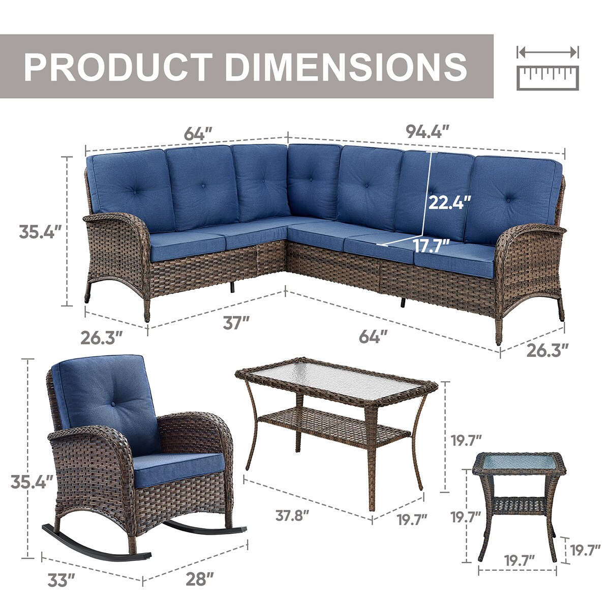 Rilyson FS08613050-1 Patio-Conversation-Sets - View #10