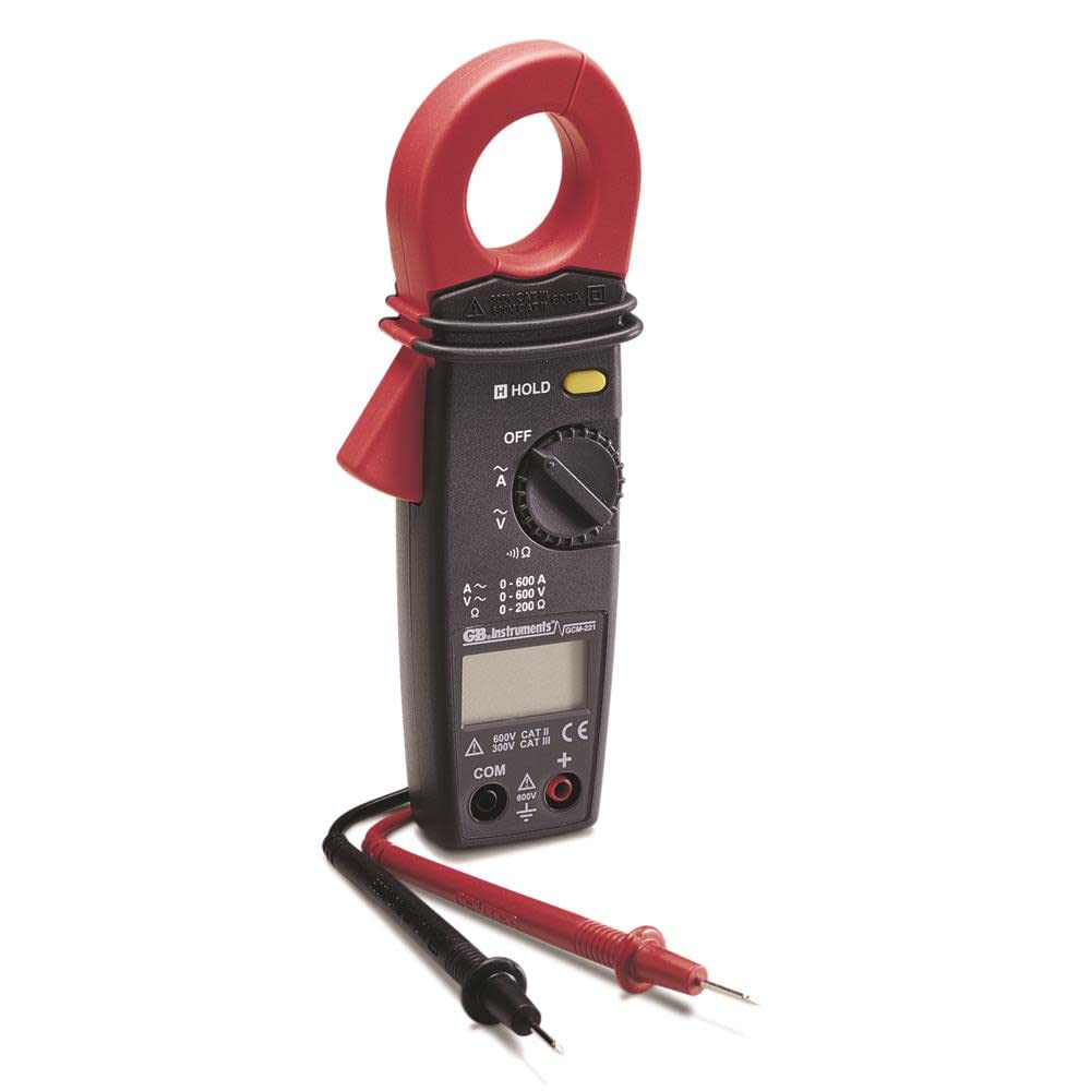  GCM-221 Compact Clamp Meter 600A/600V