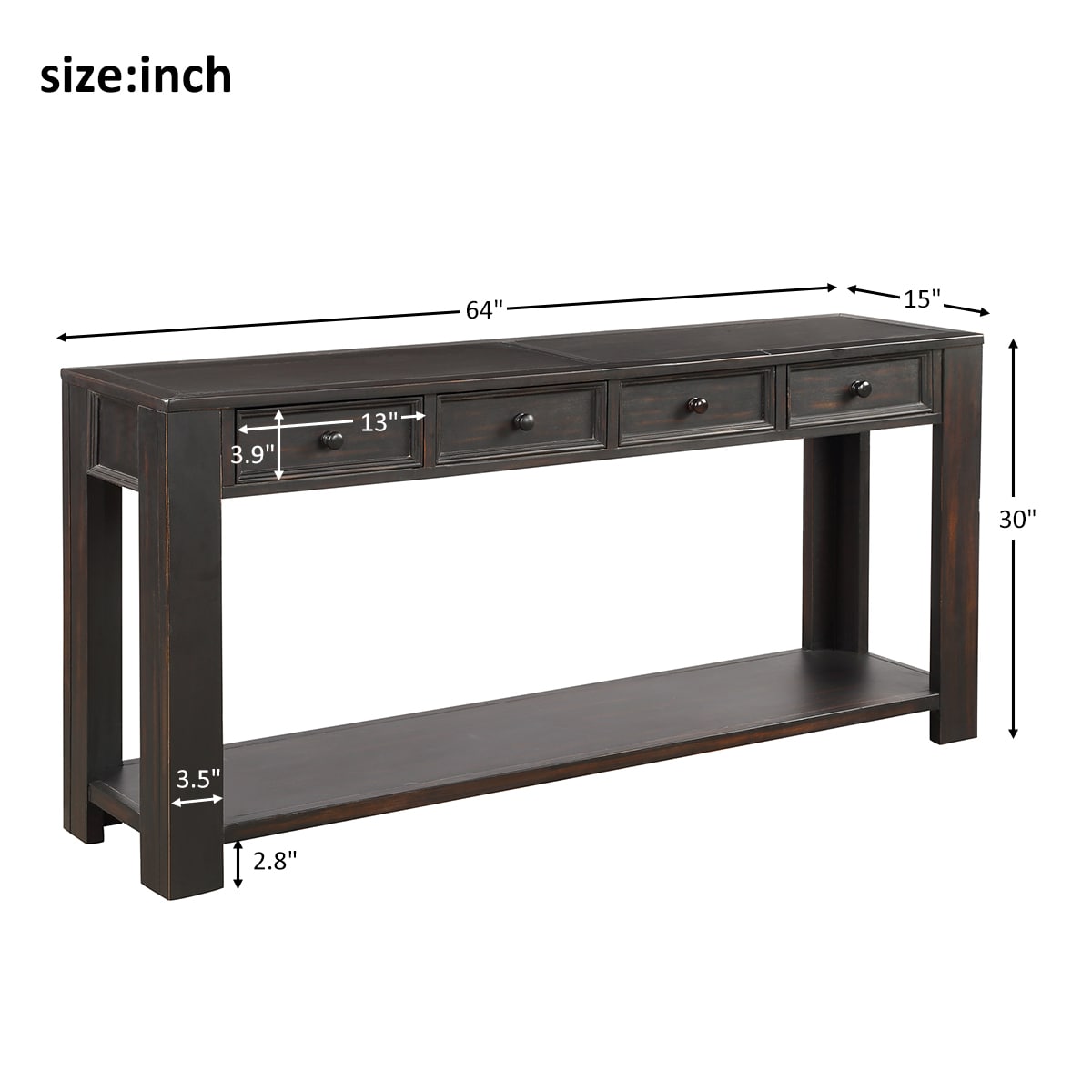 AHIOU HOME ZAAH-CT189615B Console-Sofa-Tables - View #9