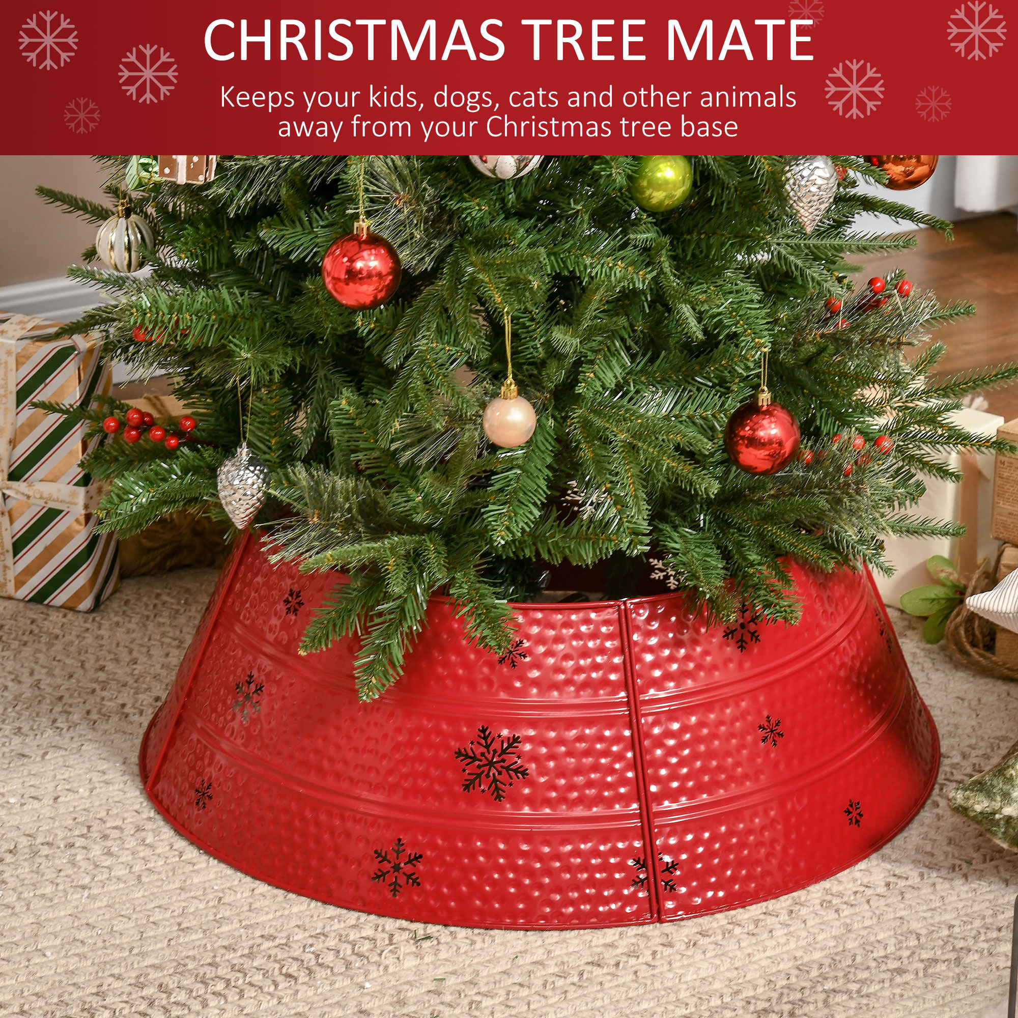Forclover HYFE-23955GR Tree-Skirts - View #3