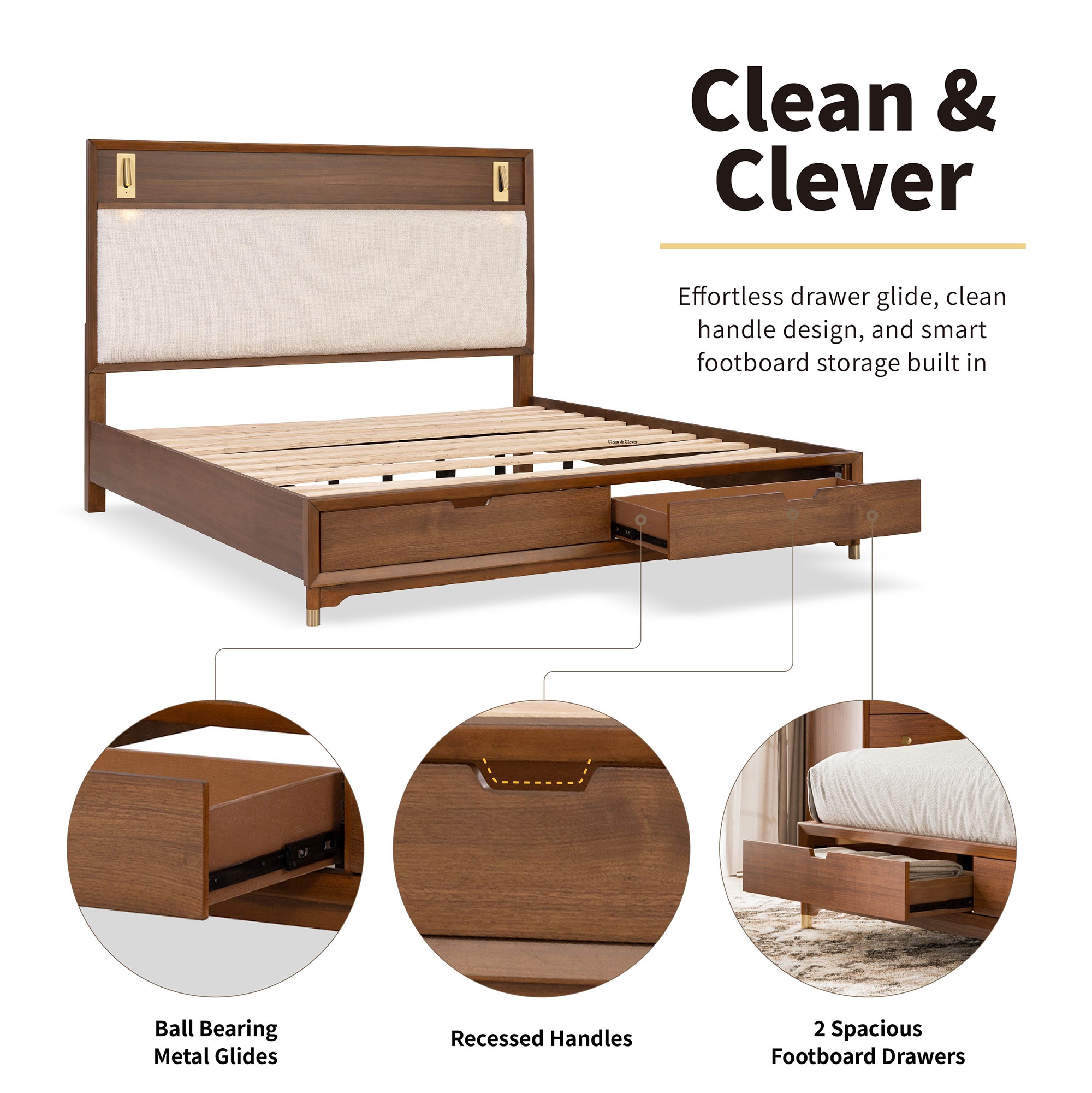 Furniture of America 74000WNQ-ST-2PC Bedroom-Sets - View #14