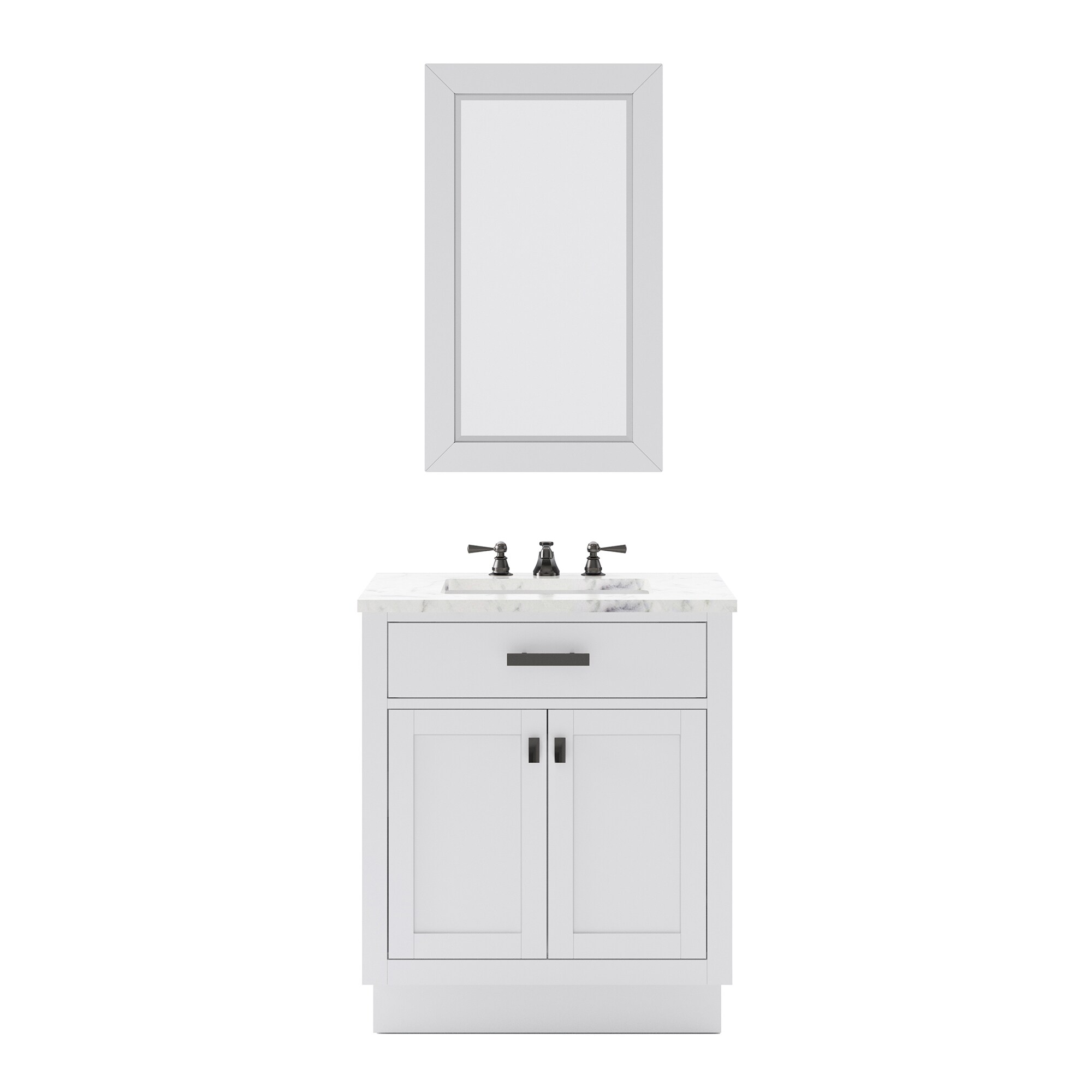 Water Creation HA30CW03PW-R24000000 Bath-Vanity-Combo - View #2