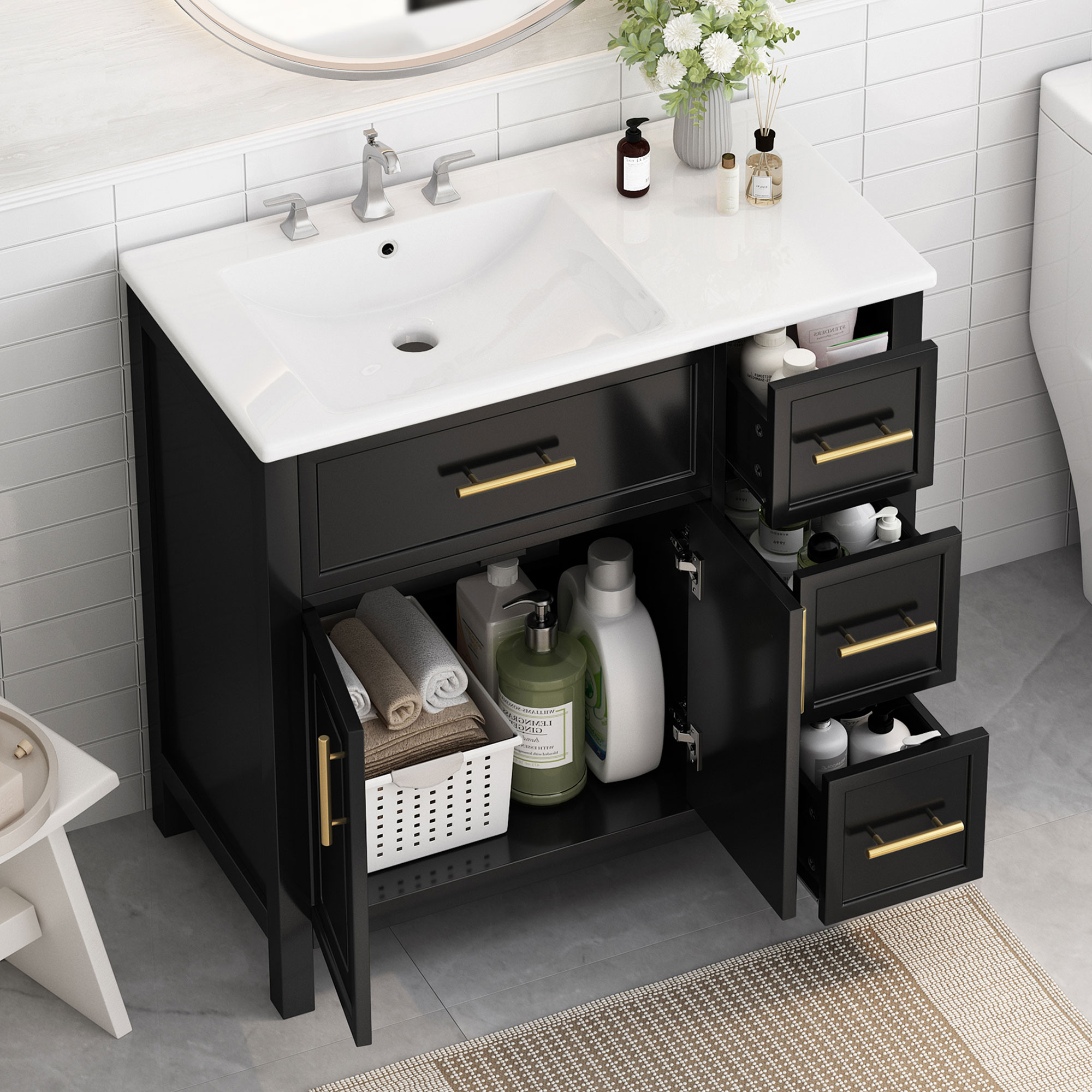 GDFStudio 329812 Bath-Vanity-Combo - View #3