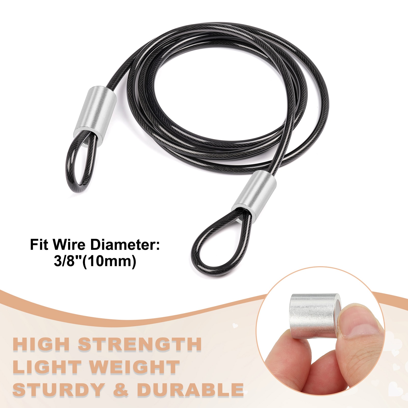 Unique Bargains S26042400UX5597 Chain-Cable-By-The-Foot - View #4