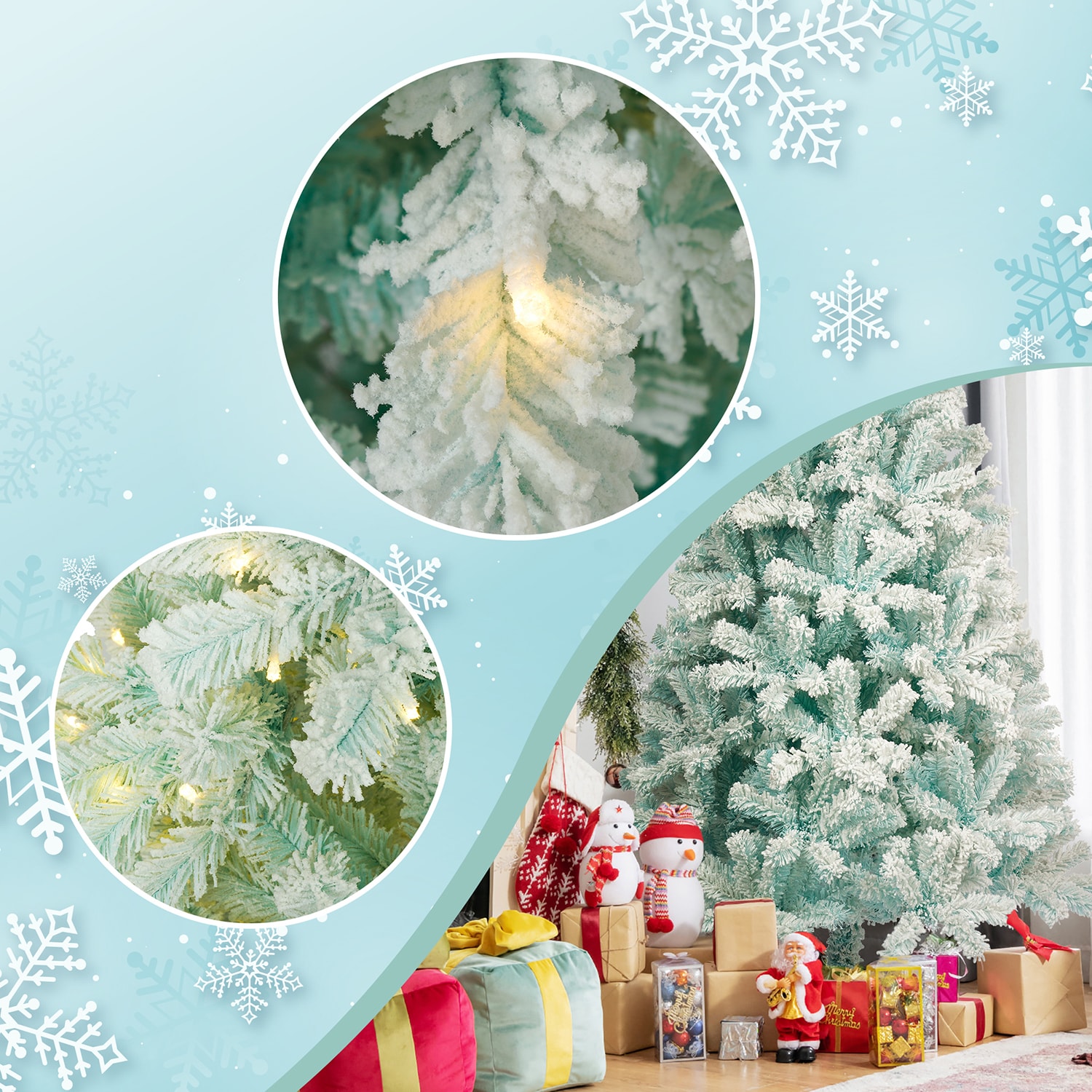 Bybafun YA7200007 Artificial-Christmas-Trees - View #12