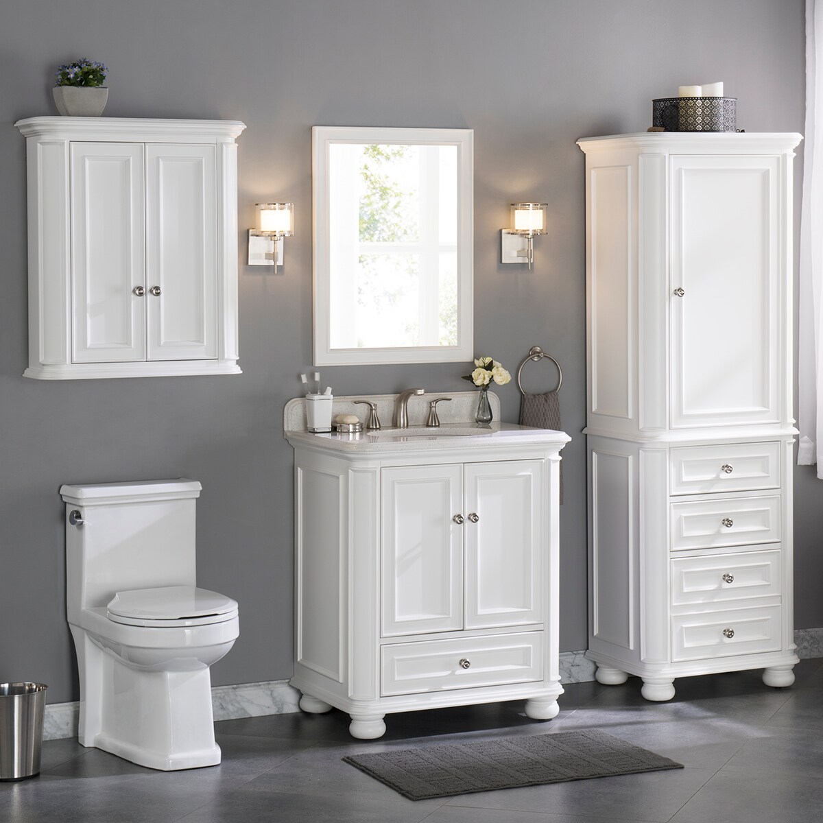 allen + roth 1116WC-26-201 Bathroom-Wall-Cabinets - View #5