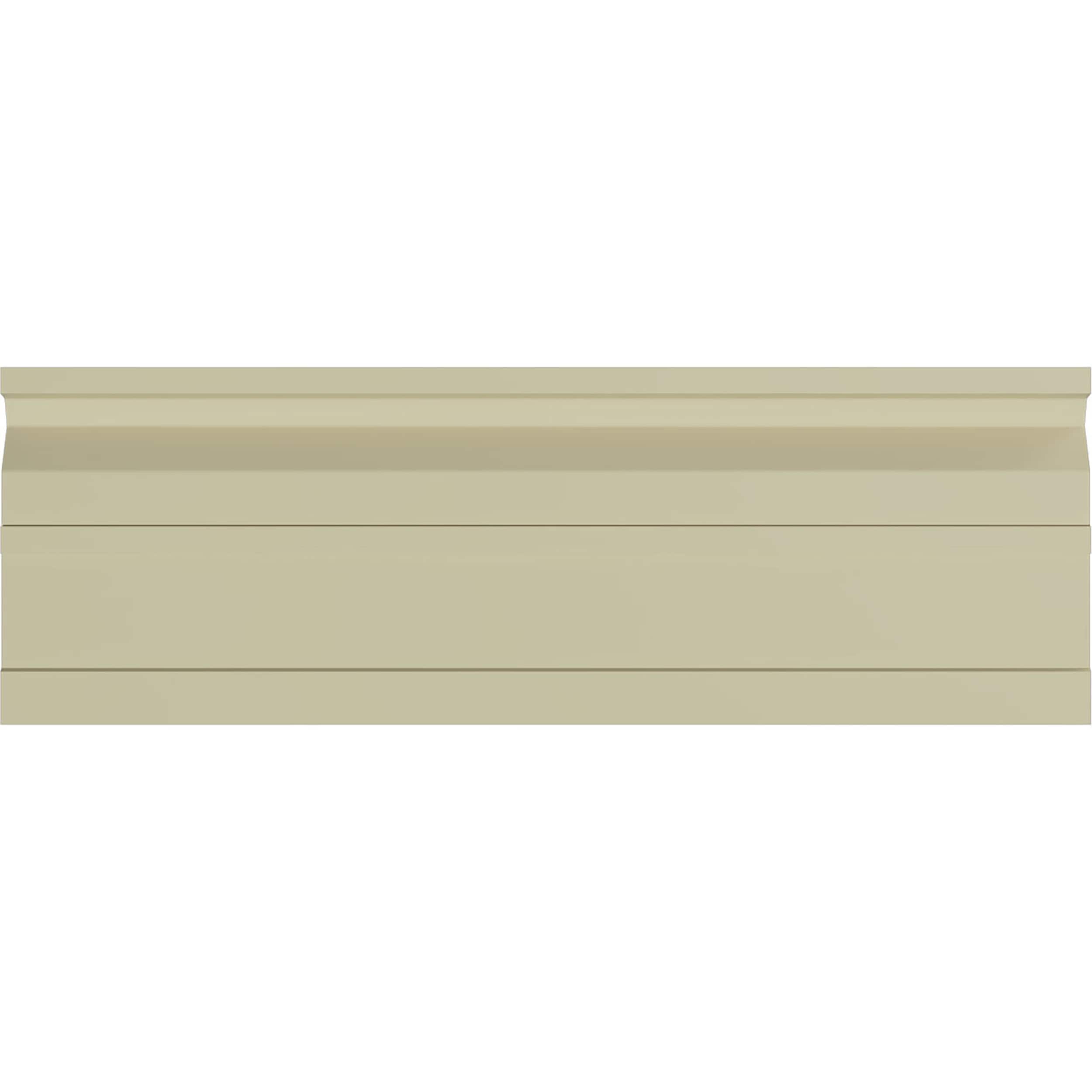 Ralston White Polyurethane Decorative Chair Rail Moulding