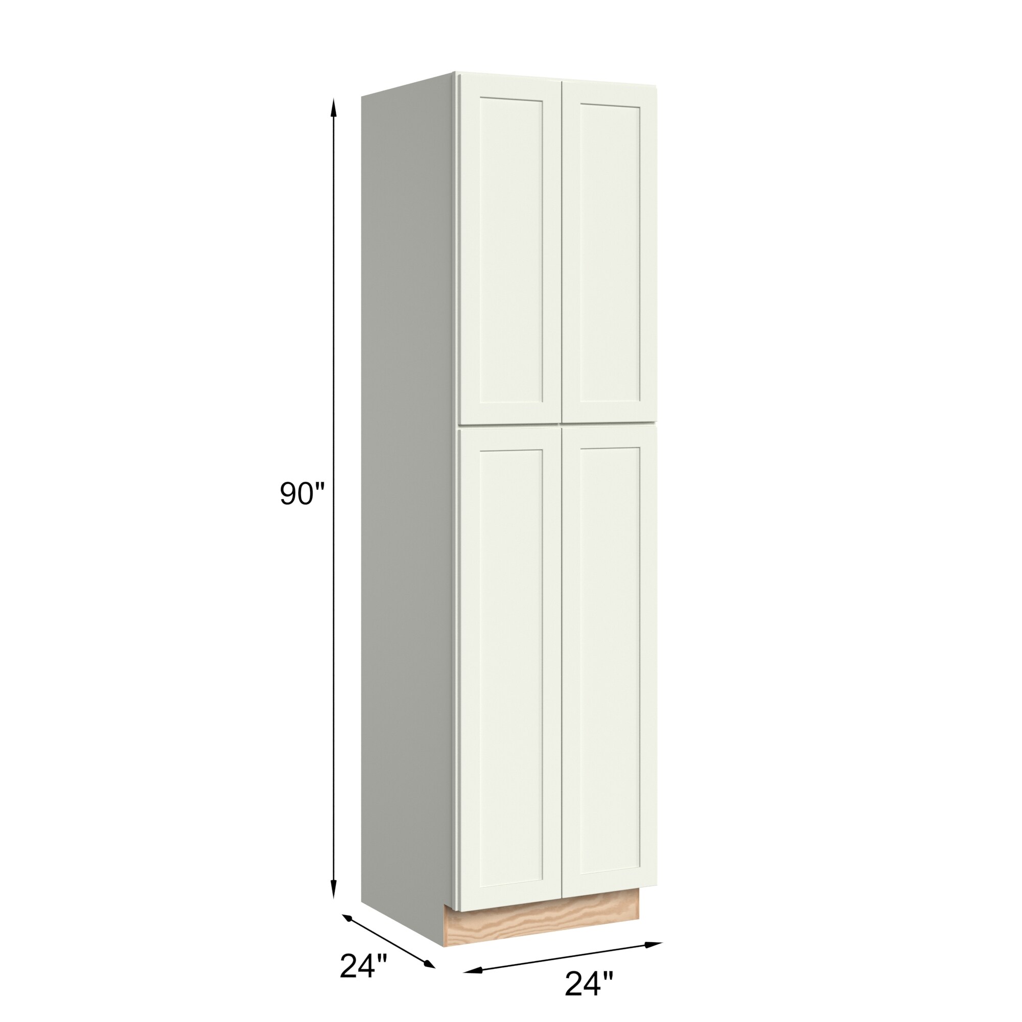 KraftMaid Momentum U242490.ET.SHG71 Cabinets-Kitchen - View #4