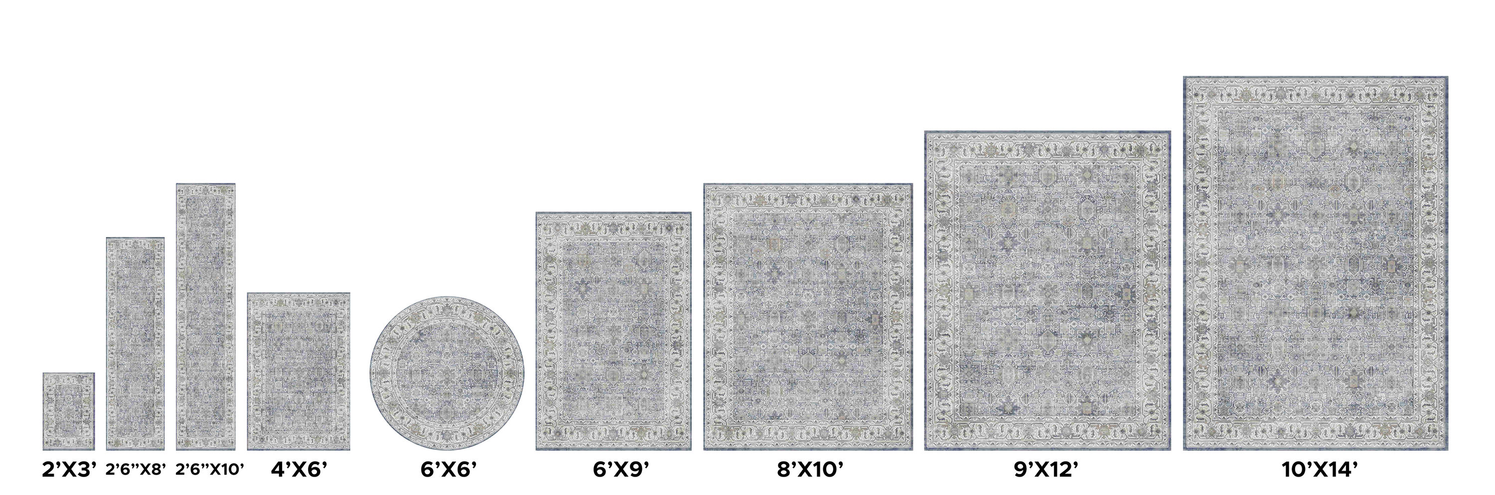 Pasargad Home PRC-1022BI 10X14 rugs - View #9