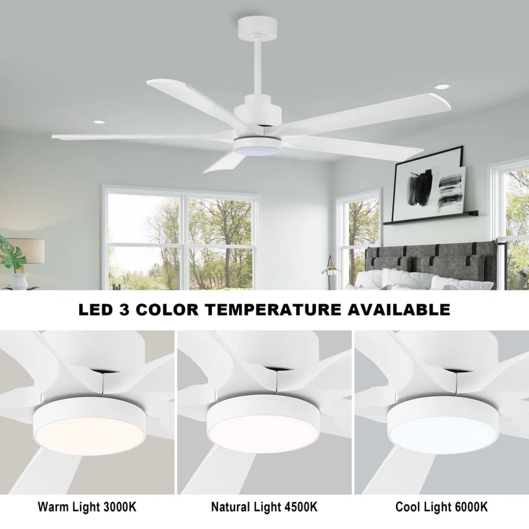 MLIAN WBCF-BS256-WH Ceiling-Fans - View #4