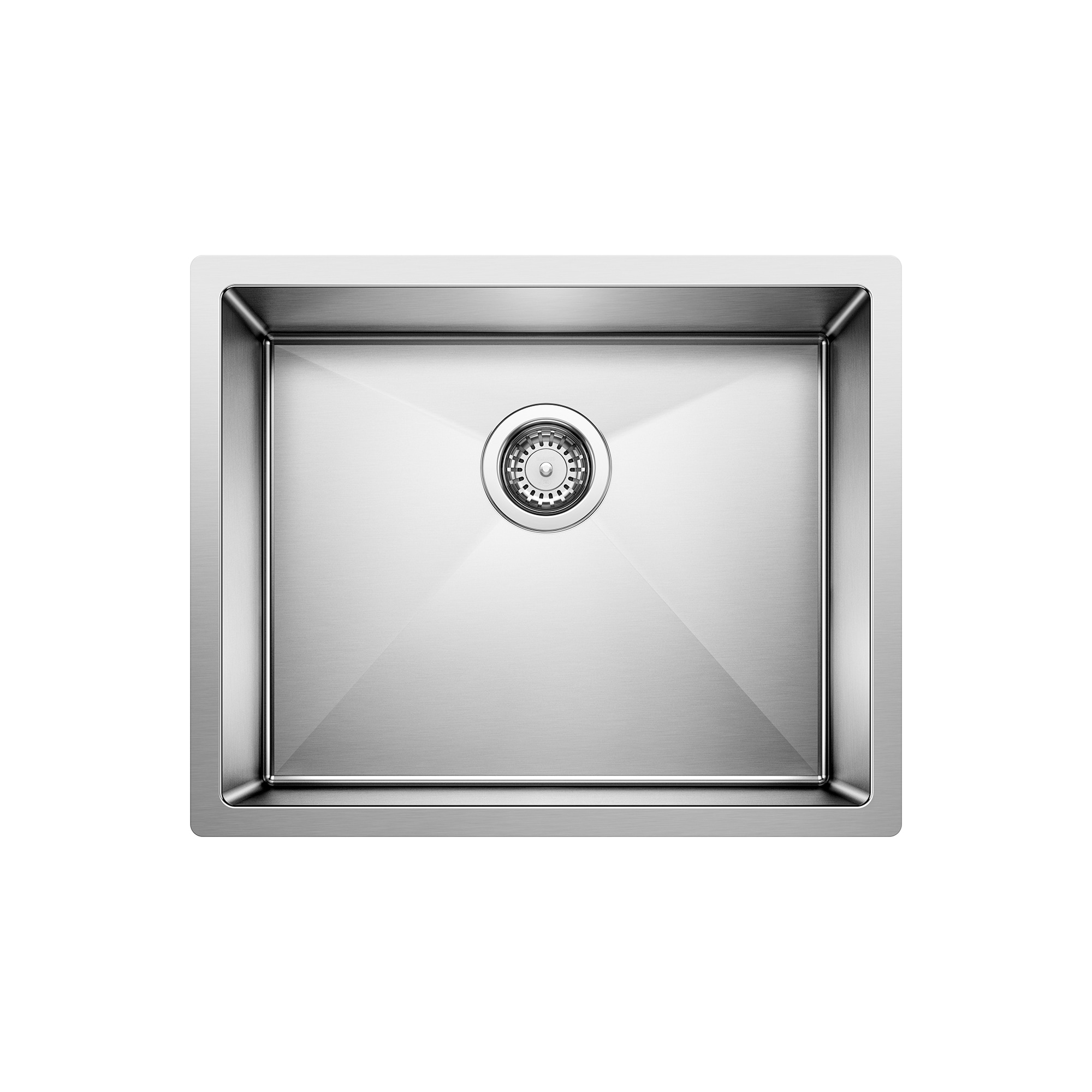 BLANCO 516223 Precision Undermount 22.0-in x 18-in Stainless steel Single bowl 18 -Gauge Kitchen Sink
