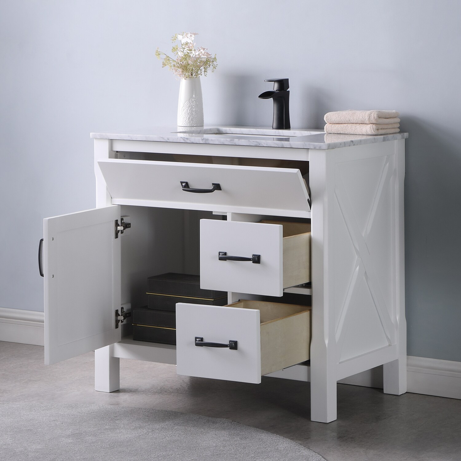 Altair 535036-WH-CA-NM Bath-Vanity-Combo - View #7