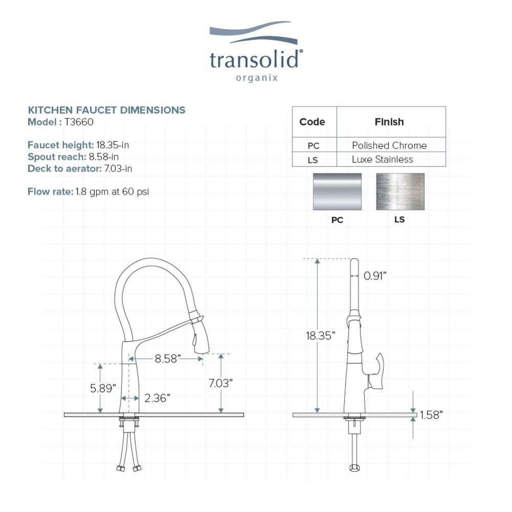 Transolid T3660-LS Kitchen-Faucets - View #5