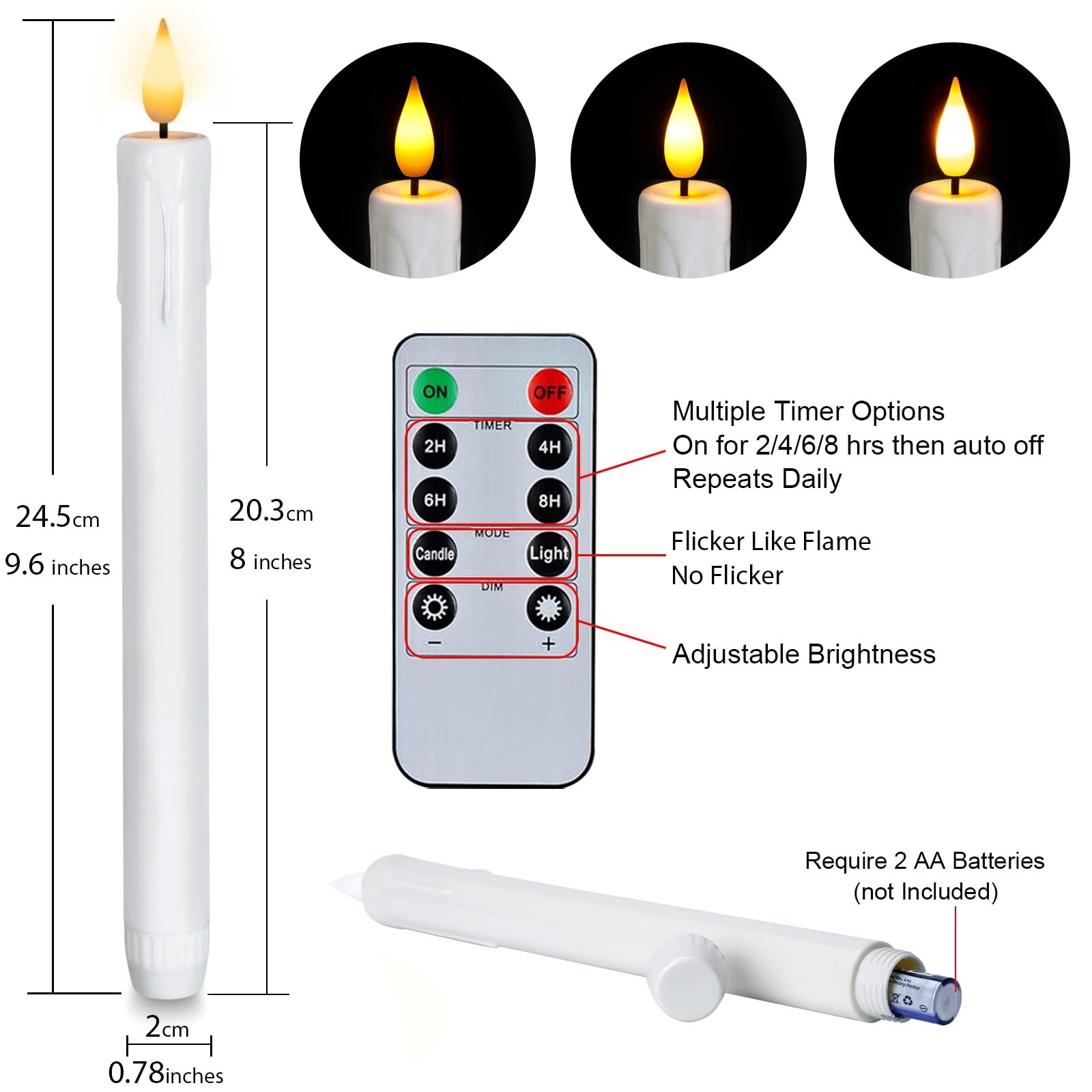 SenQWFa H05SQ17034 candles - View #6
