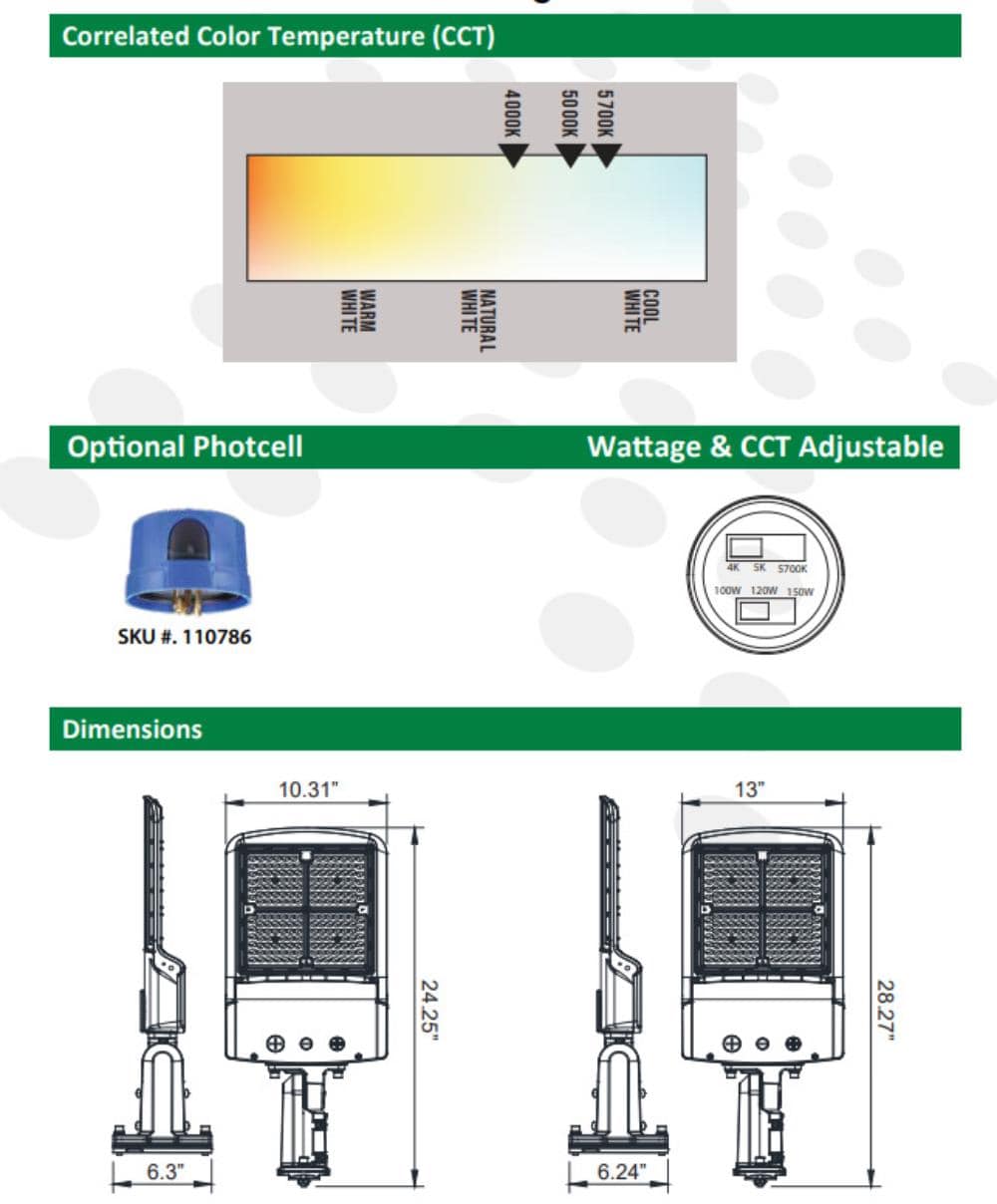 Beyond LED Technology 156797 Area-Lights - View #3