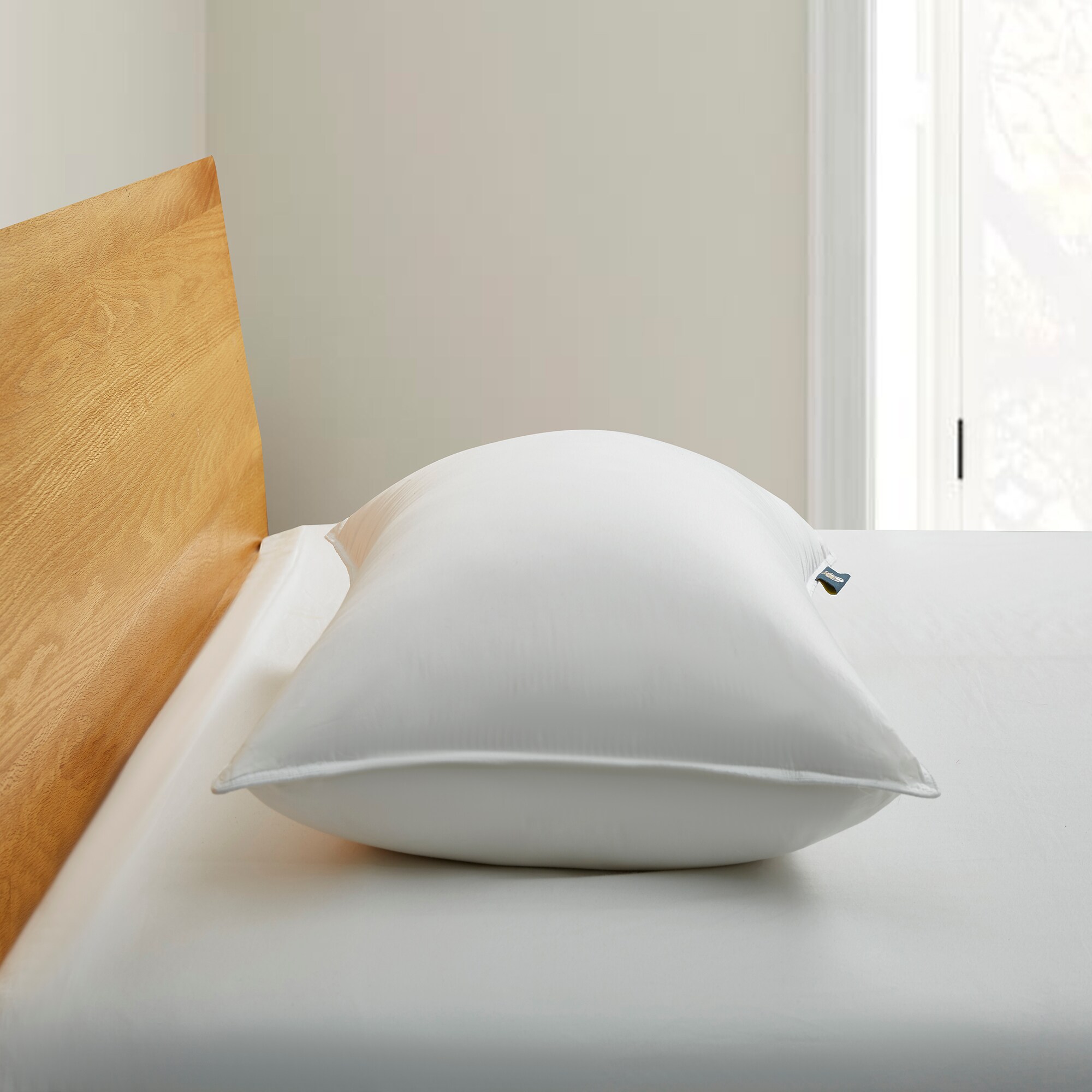 Serta White Down Fiber Side Sleeper Pillow - King