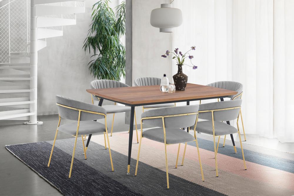 Armen Living LCNRSIGLGRY Dining-Chairs - View #9