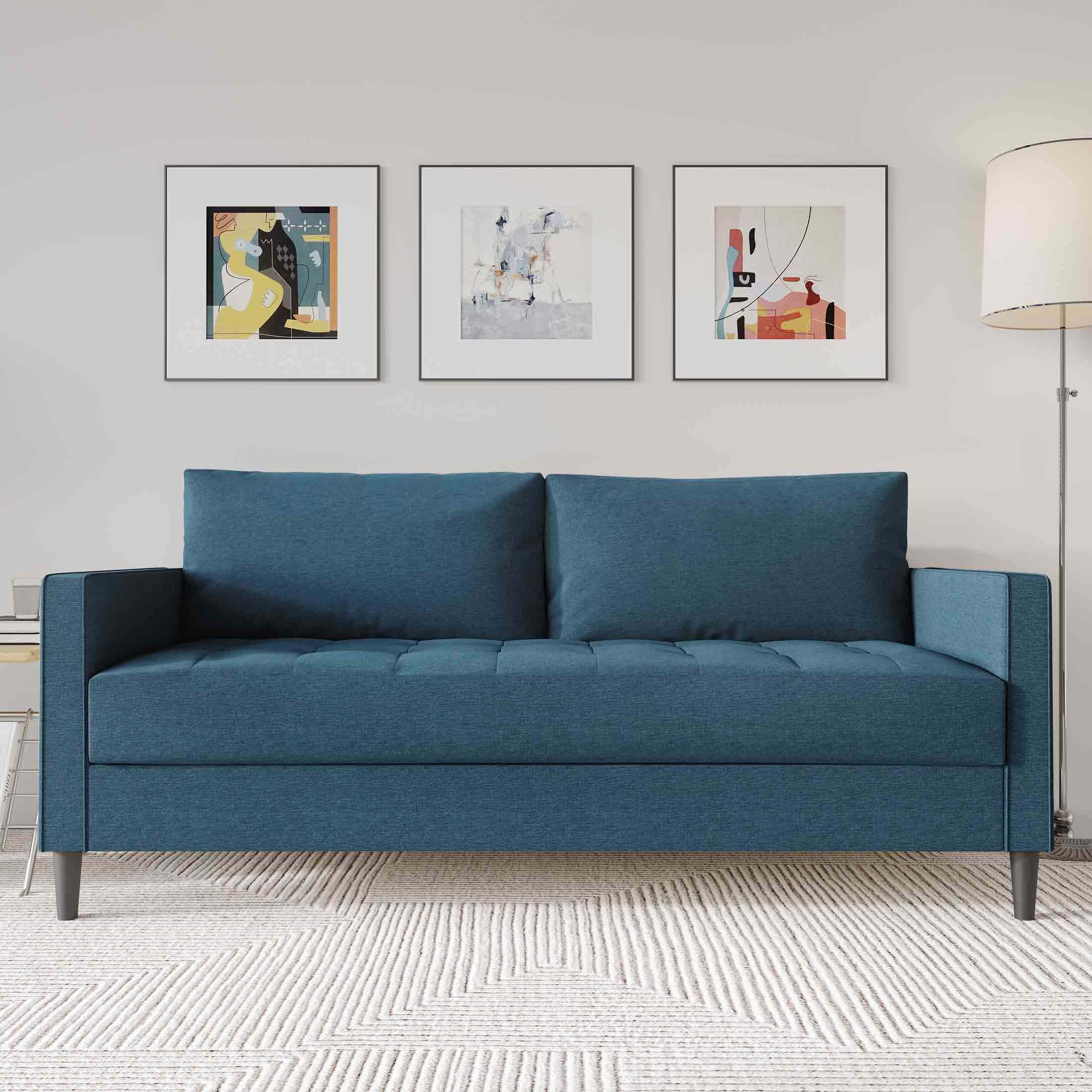 ChaletPosh C373SF-BL-LN Sofas-Loveseats - View #3