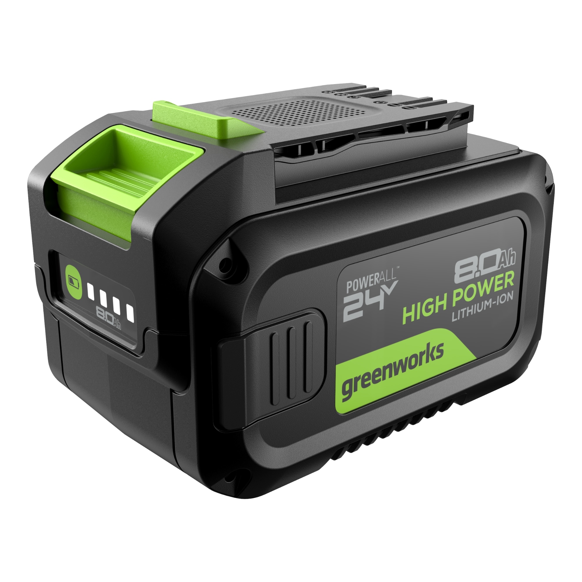 Greenworks LB24HP080 24 -Volt, 8 Ah 1 -Pack Lithium Ion (Li-ion) Battery