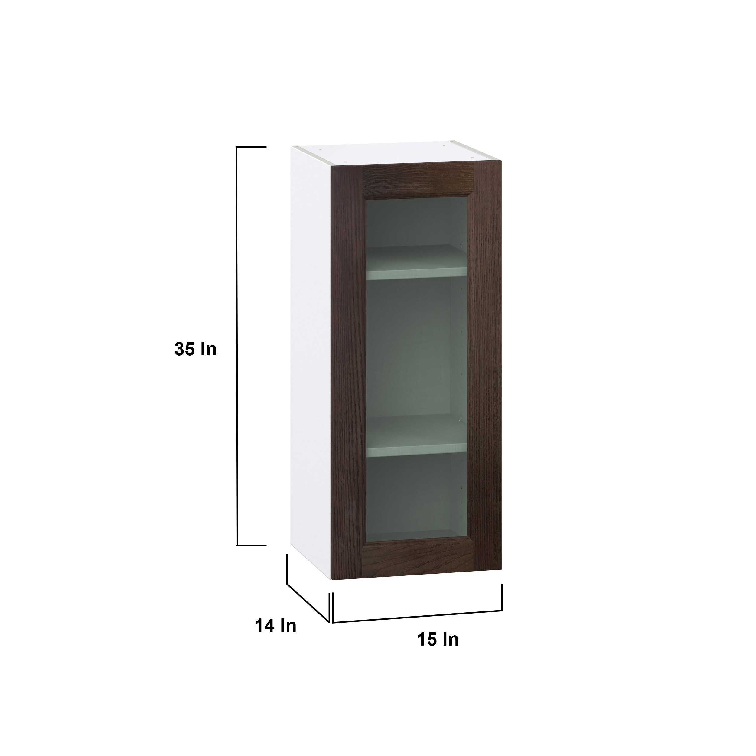 Hugo&Borg DSWG1535(L/R)-MO Cabinets-Kitchen - View #4